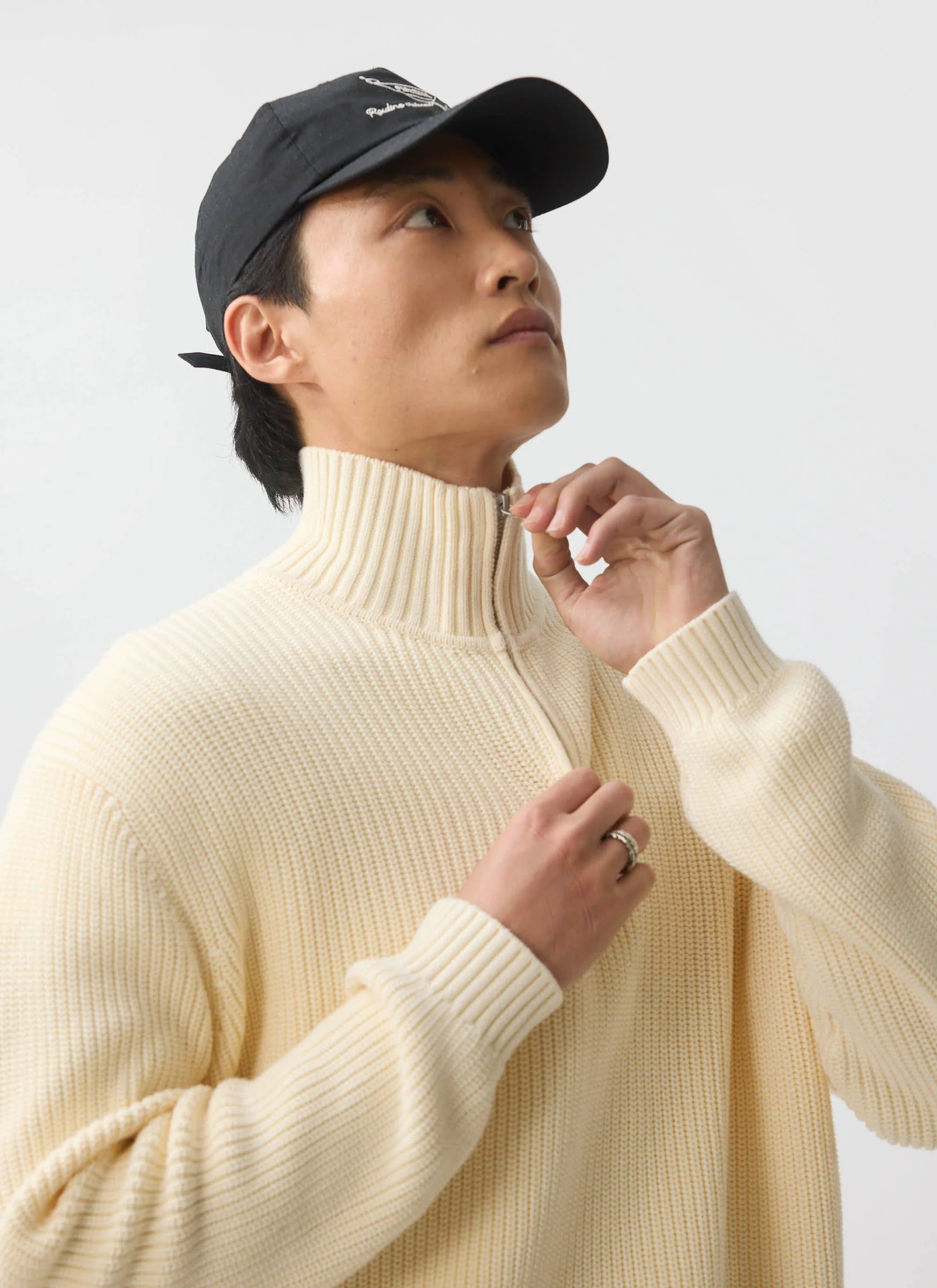 4908-meyer-boxy-quarter-zip-cotton-cream-6.webp Meyer Boxy Quarter Zip | Cotton | Cream