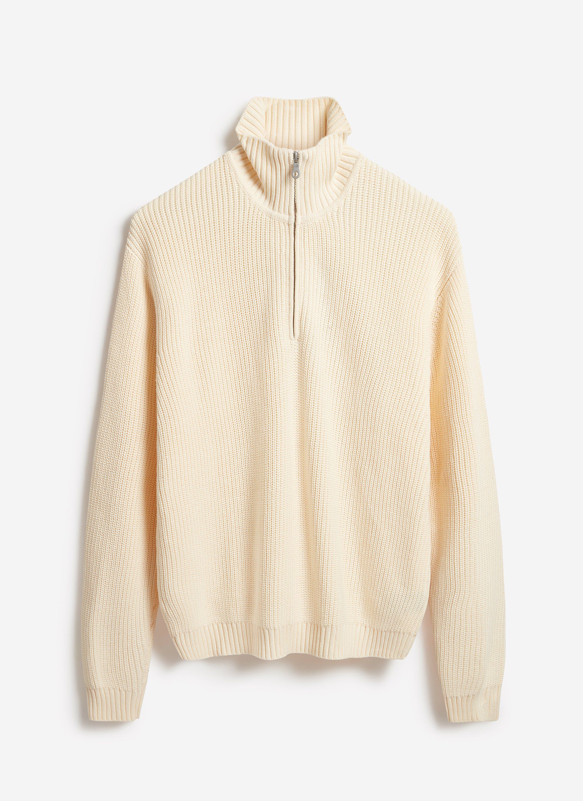 4908-meyer-boxy-quarter-zip-cotton-cream-7.jpg Meyer Boxy Quarter Zip | Cotton | Cream