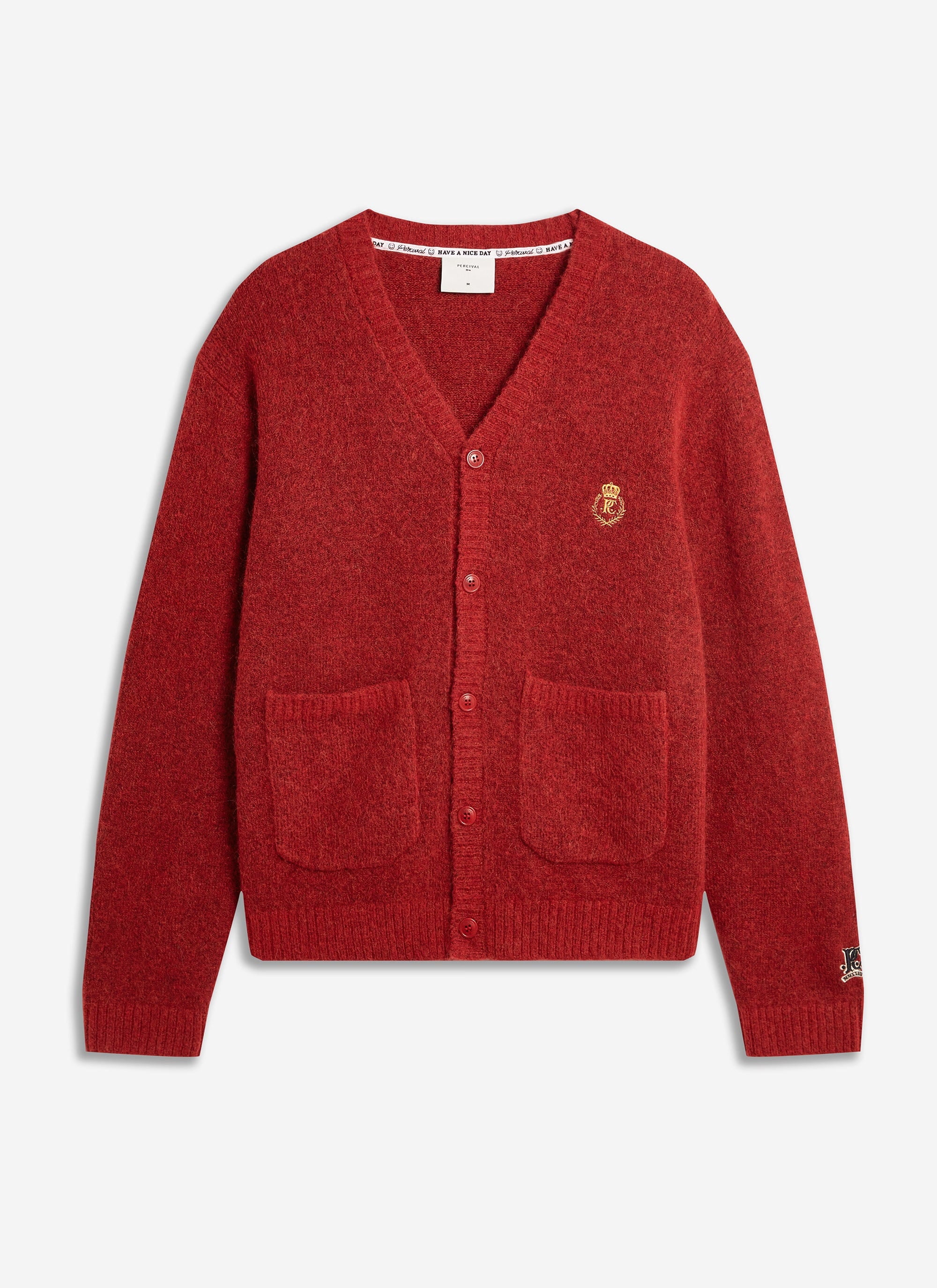 4936-white-glove-knitted-cardigan-champion-x-percival-red-8.jpg White Glove Knitted Cardigan | Champion x Percival | Red