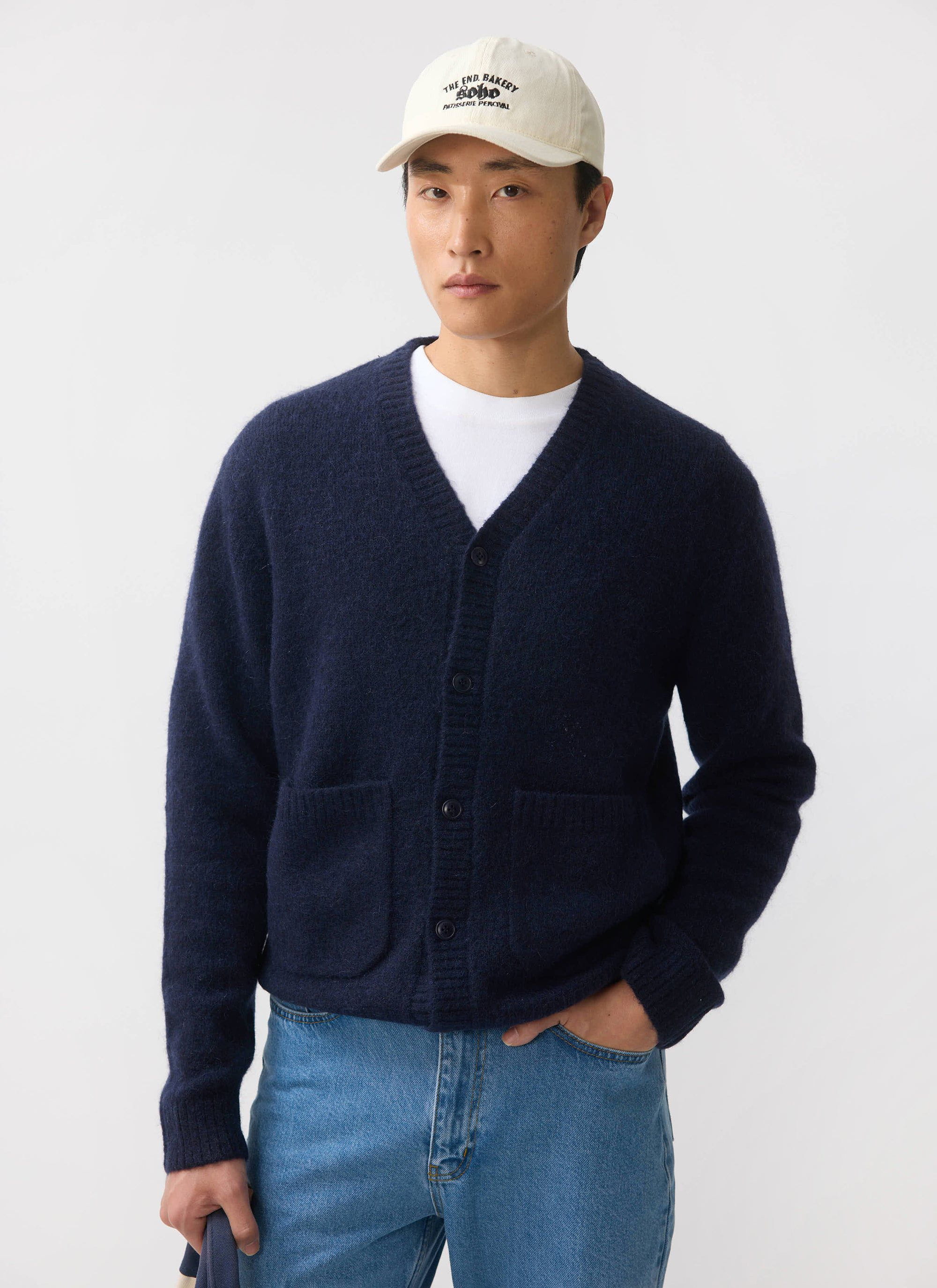 4943-white-glove-cardigan-mohair-navy-1.jpg White Glove Cardigan | Mohair | Navy