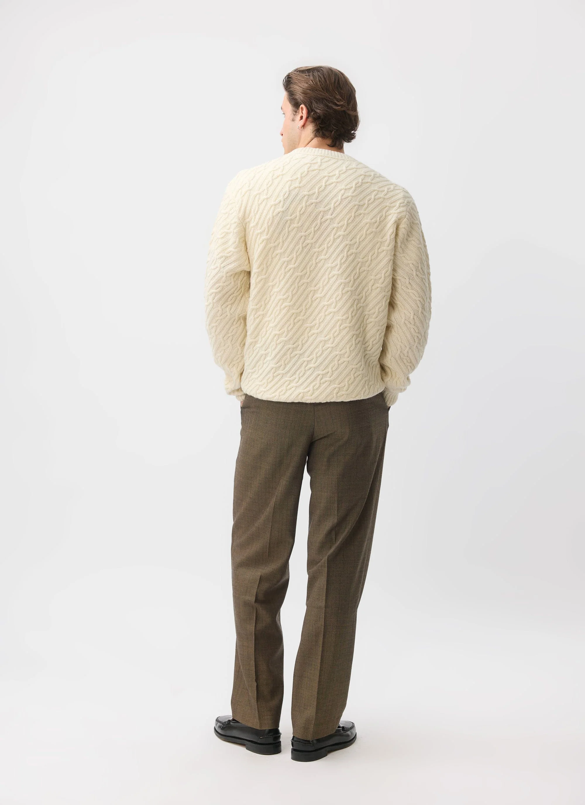 4950-melville-cable-knit-jumper-wool-cream-6.webp Melville Cable Knit Jumper | Wool | Cream