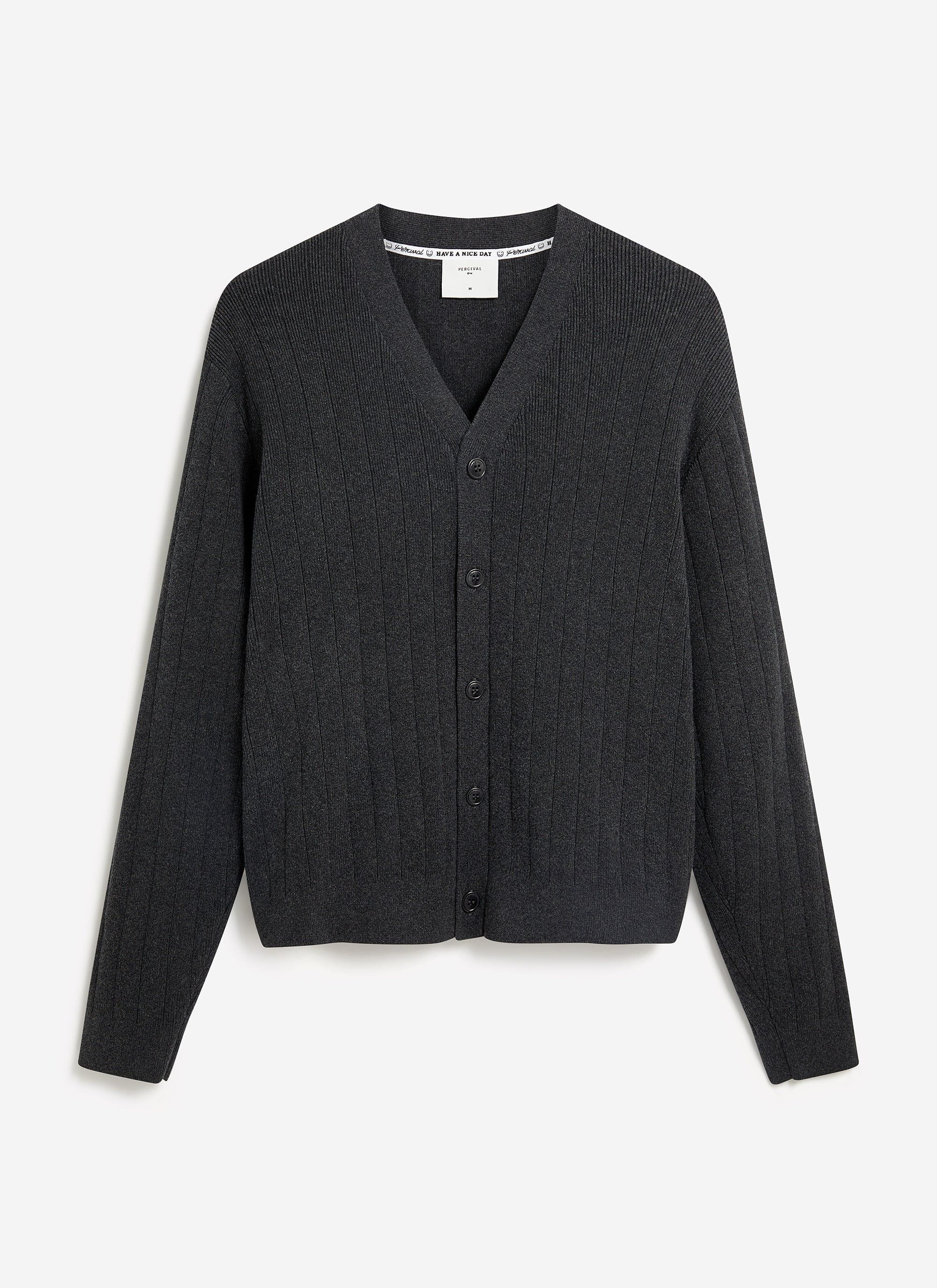 4964-editor-cardigan-cotton-grey-7.jpg Editor Cardigan | Cotton | Grey