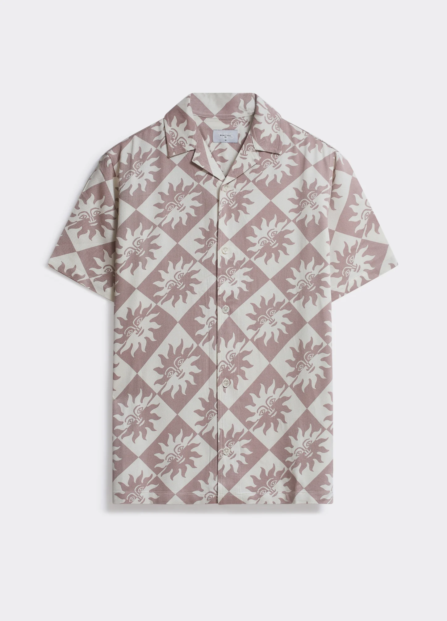 Hot Shirt | Dusty Pink and White