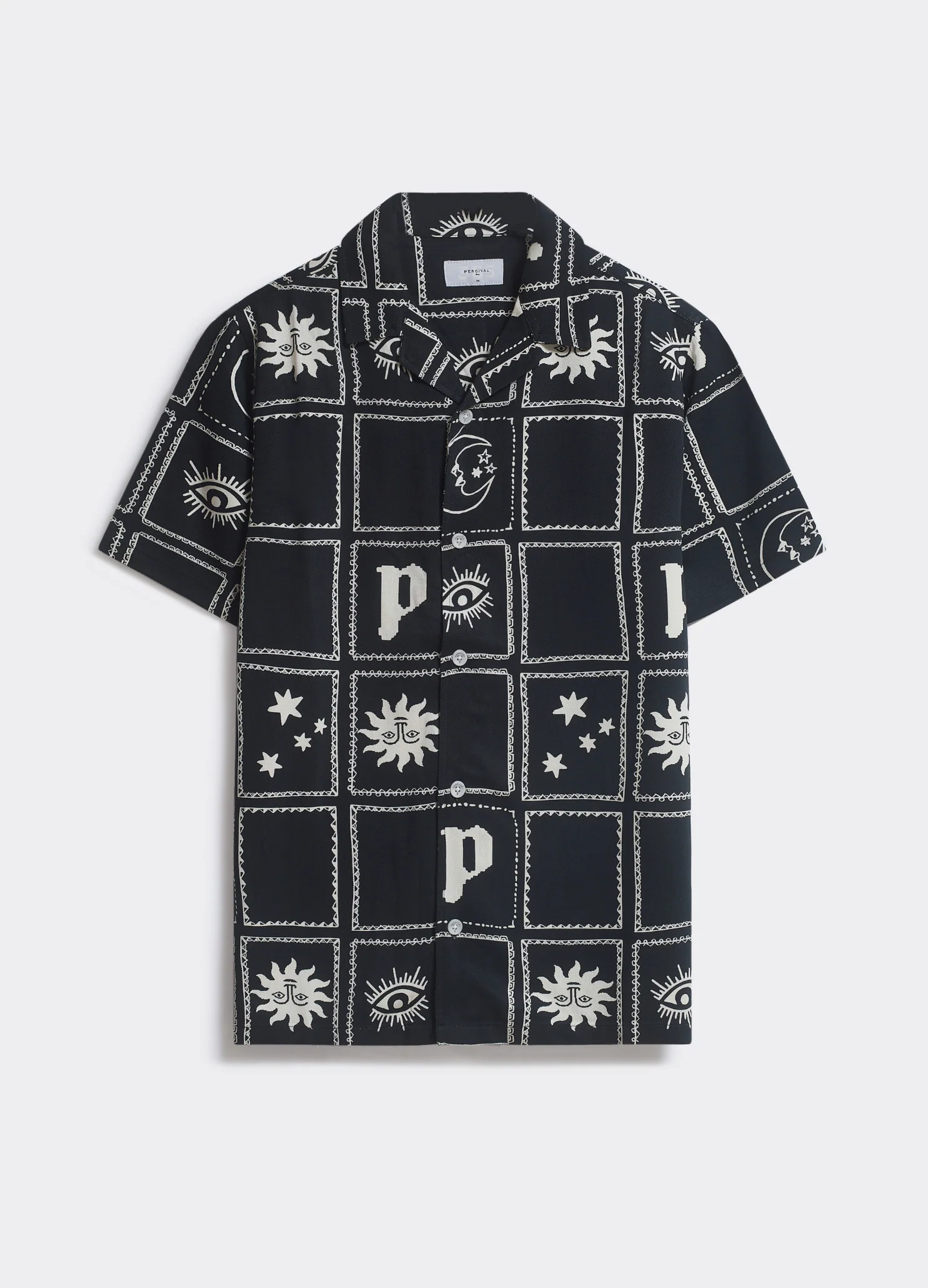 5020-panels-shirt-black-1.webp Panels Shirt | Black