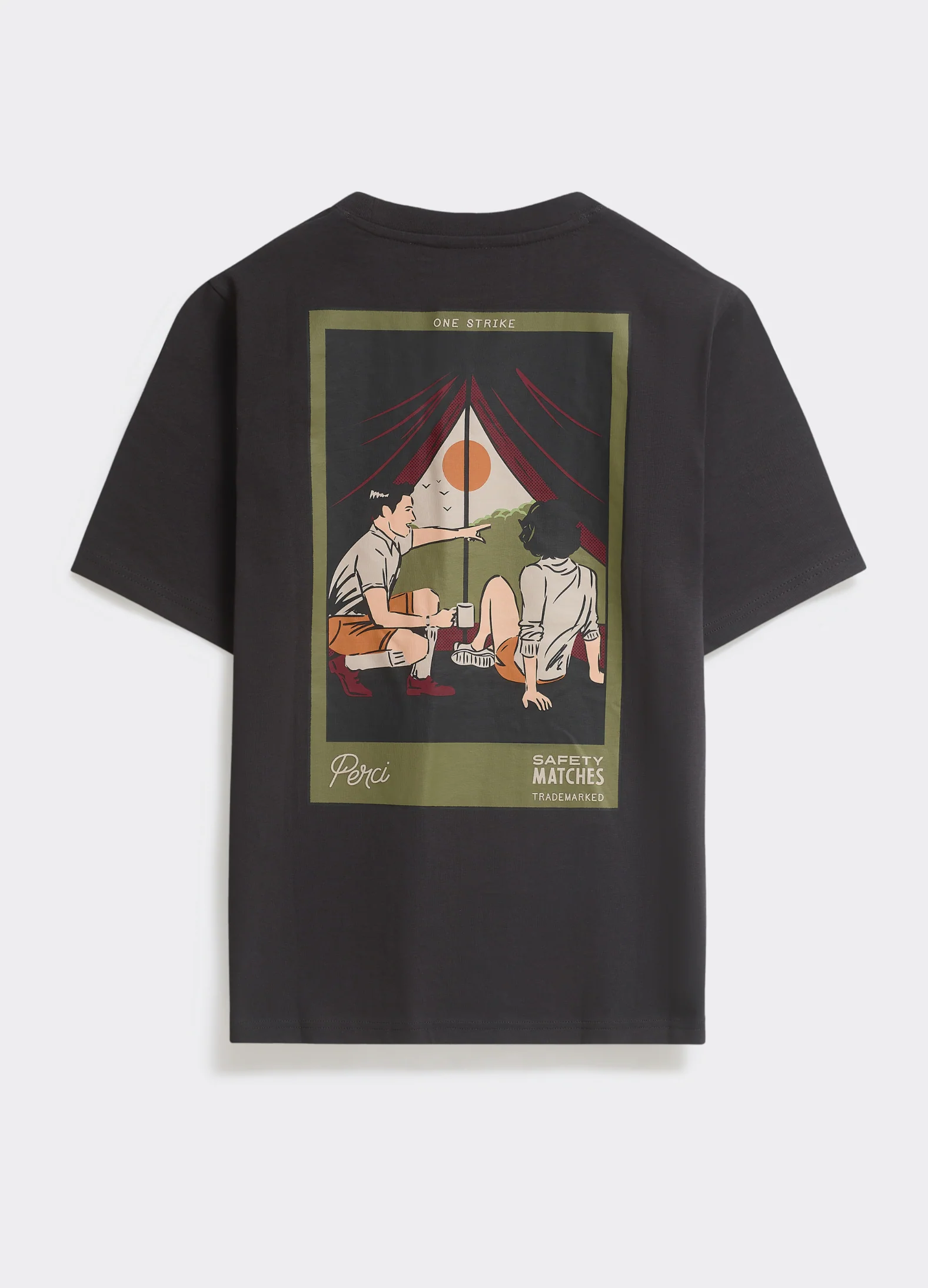 Camping T Shirt | Black