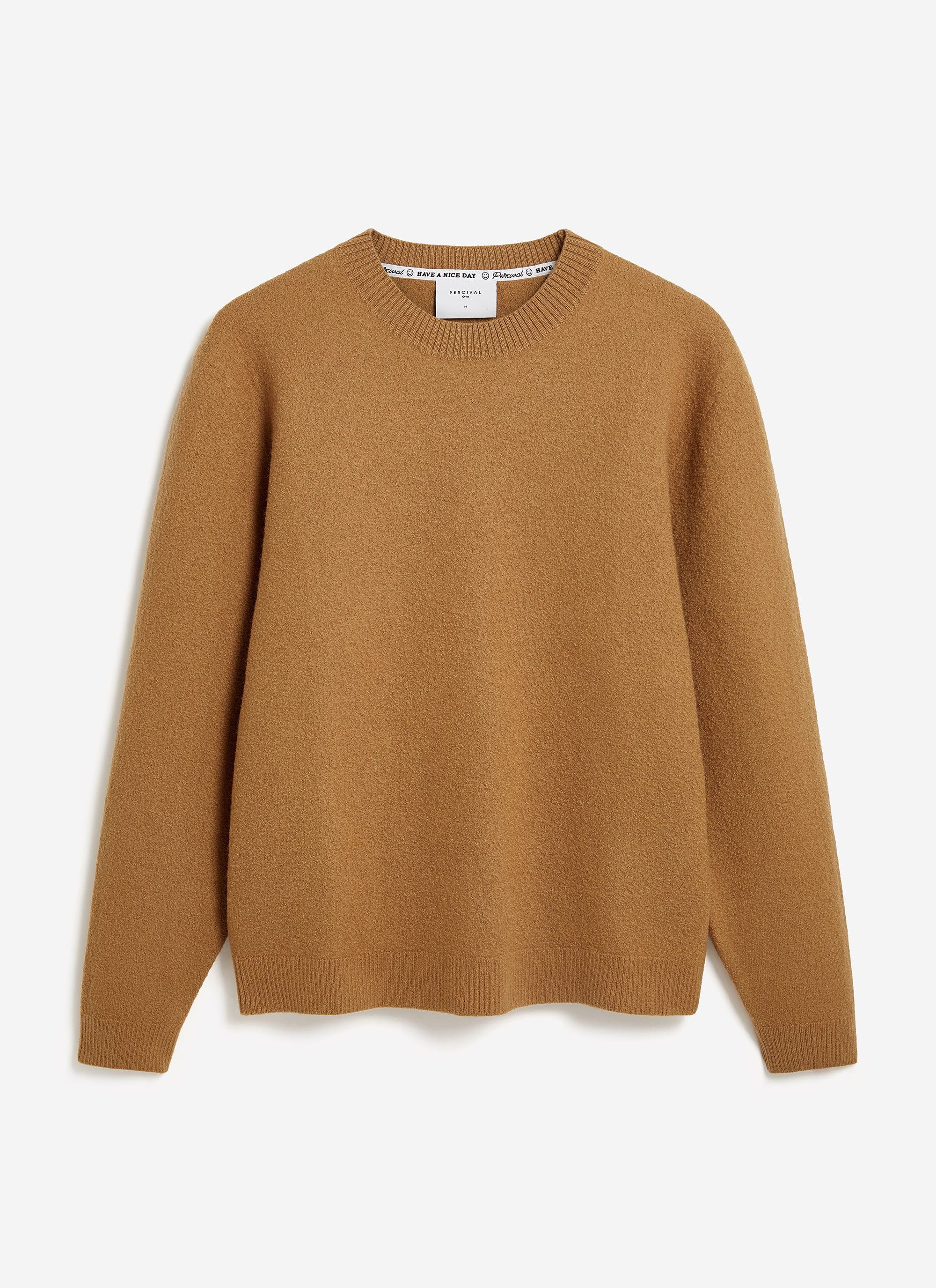 5323-felted-relaxed-jumper-wool-brown-6.jpg Felted Relaxed Jumper | Wool | Brown