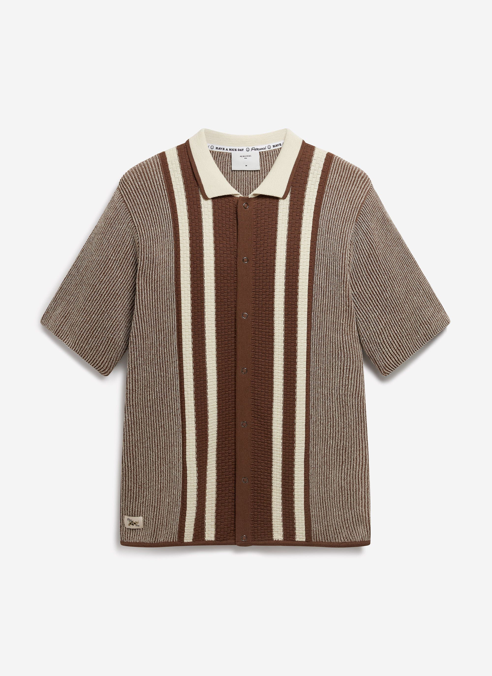 5330-teramo-knitted-polo-shirt-cotton-ecru-10.jpg Teramo Knitted Polo Shirt | Cotton | Ecru