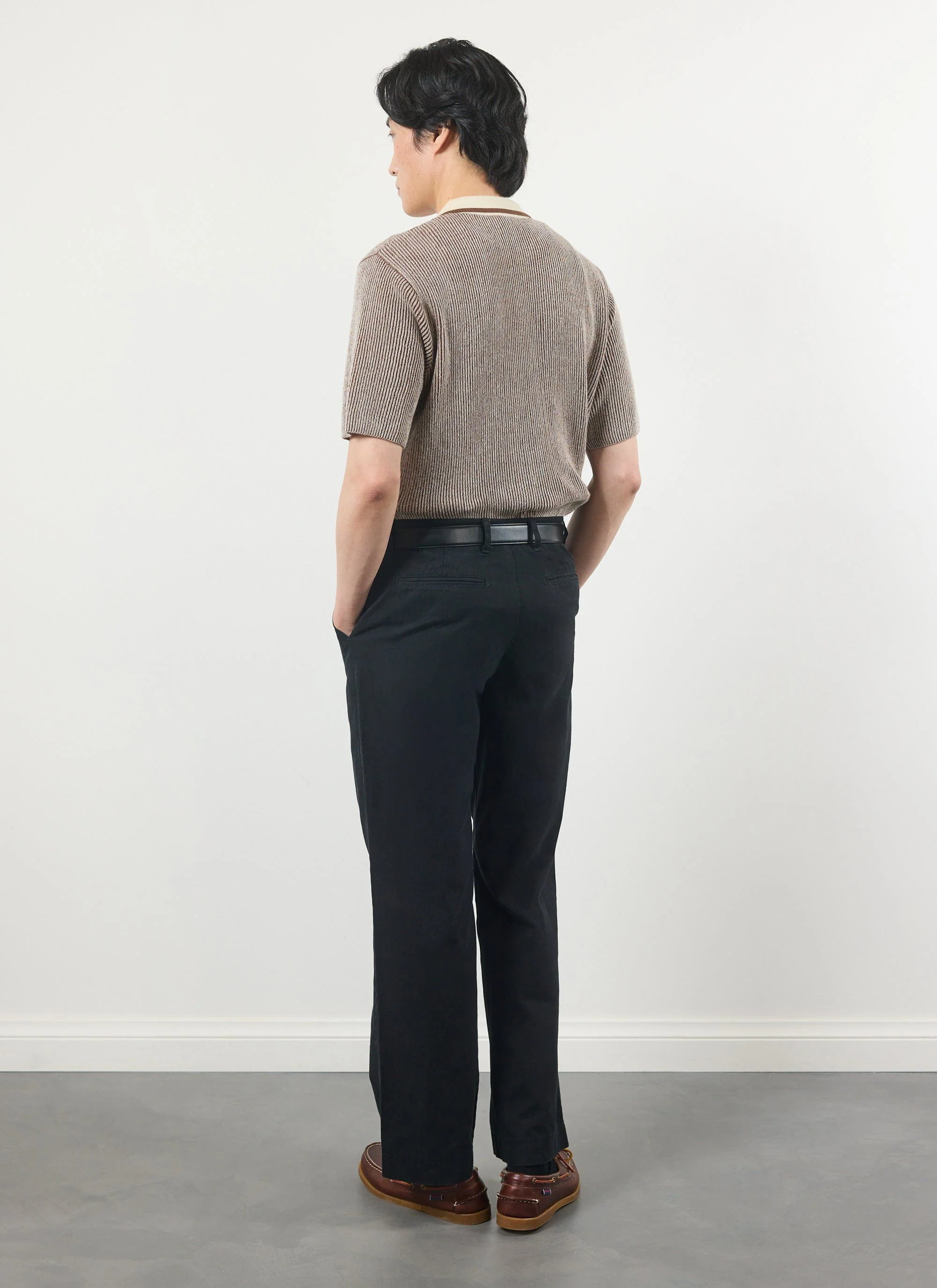 5330-teramo-knitted-polo-shirt-cotton-ecru-3.webp Teramo Knitted Polo Shirt | Cotton | Ecru