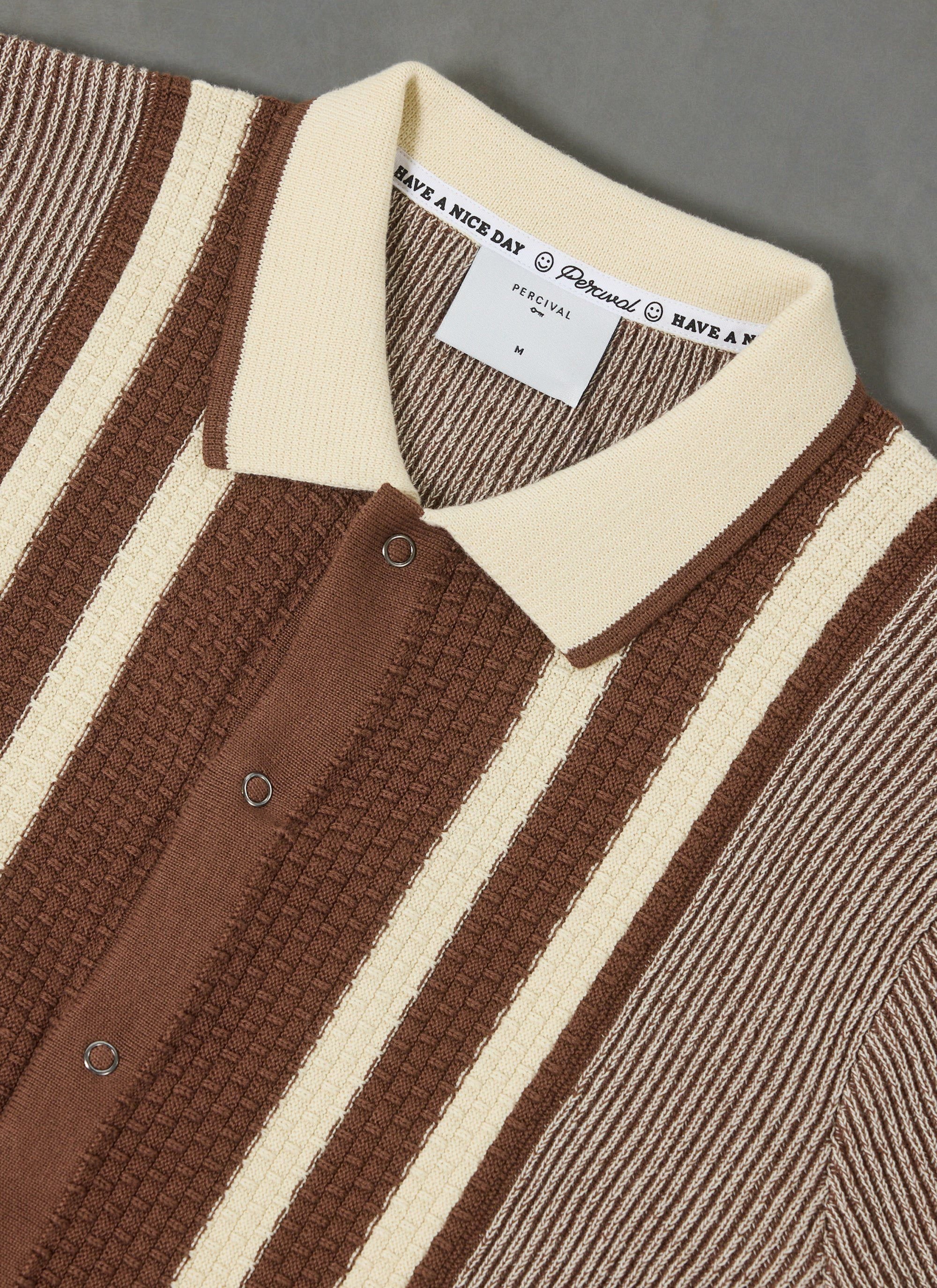 5330-teramo-knitted-polo-shirt-cotton-ecru-4.jpg Teramo Knitted Polo Shirt | Cotton | Ecru
