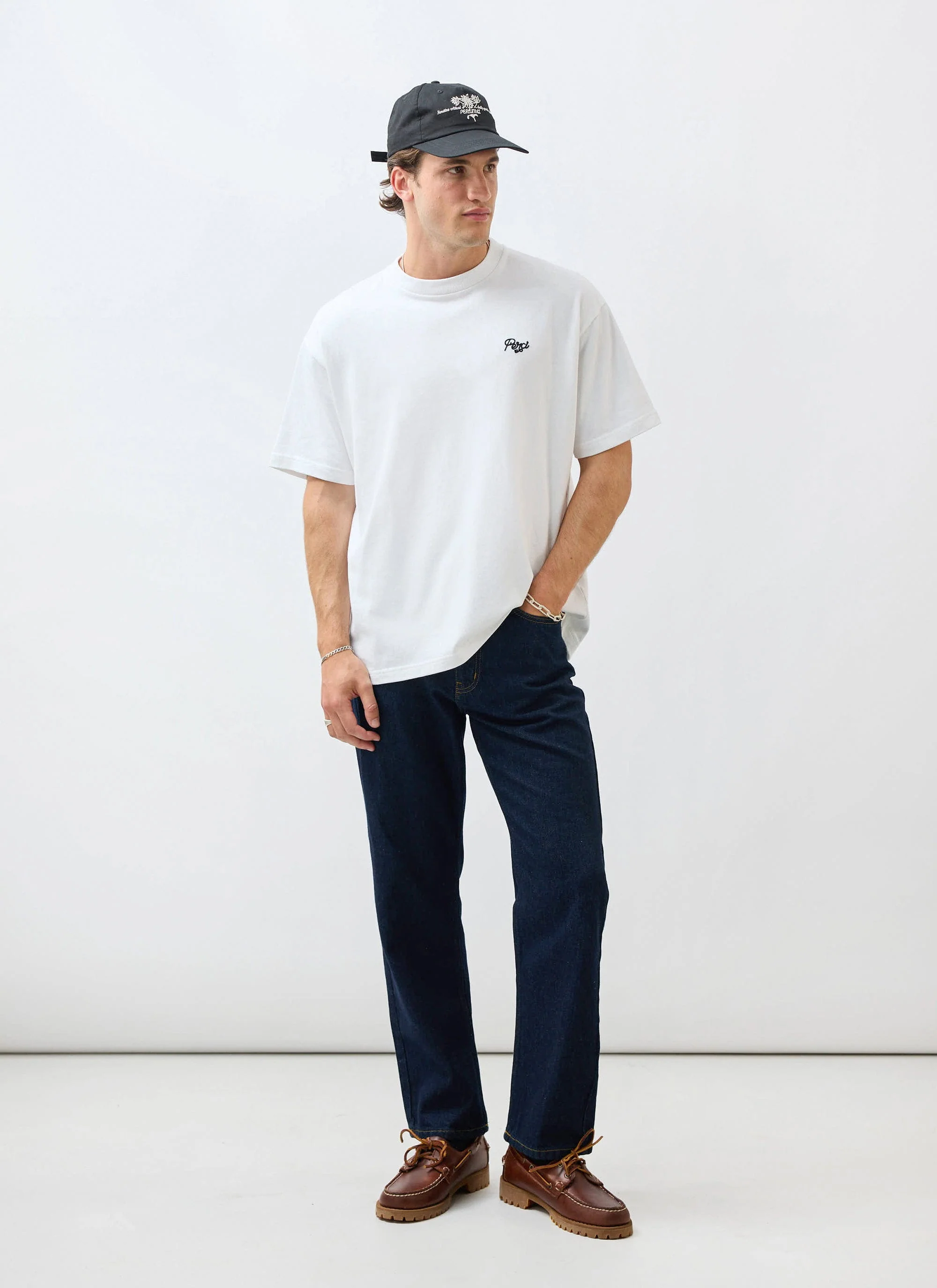 Du Temps Oversized T Shirt | Cotton | White