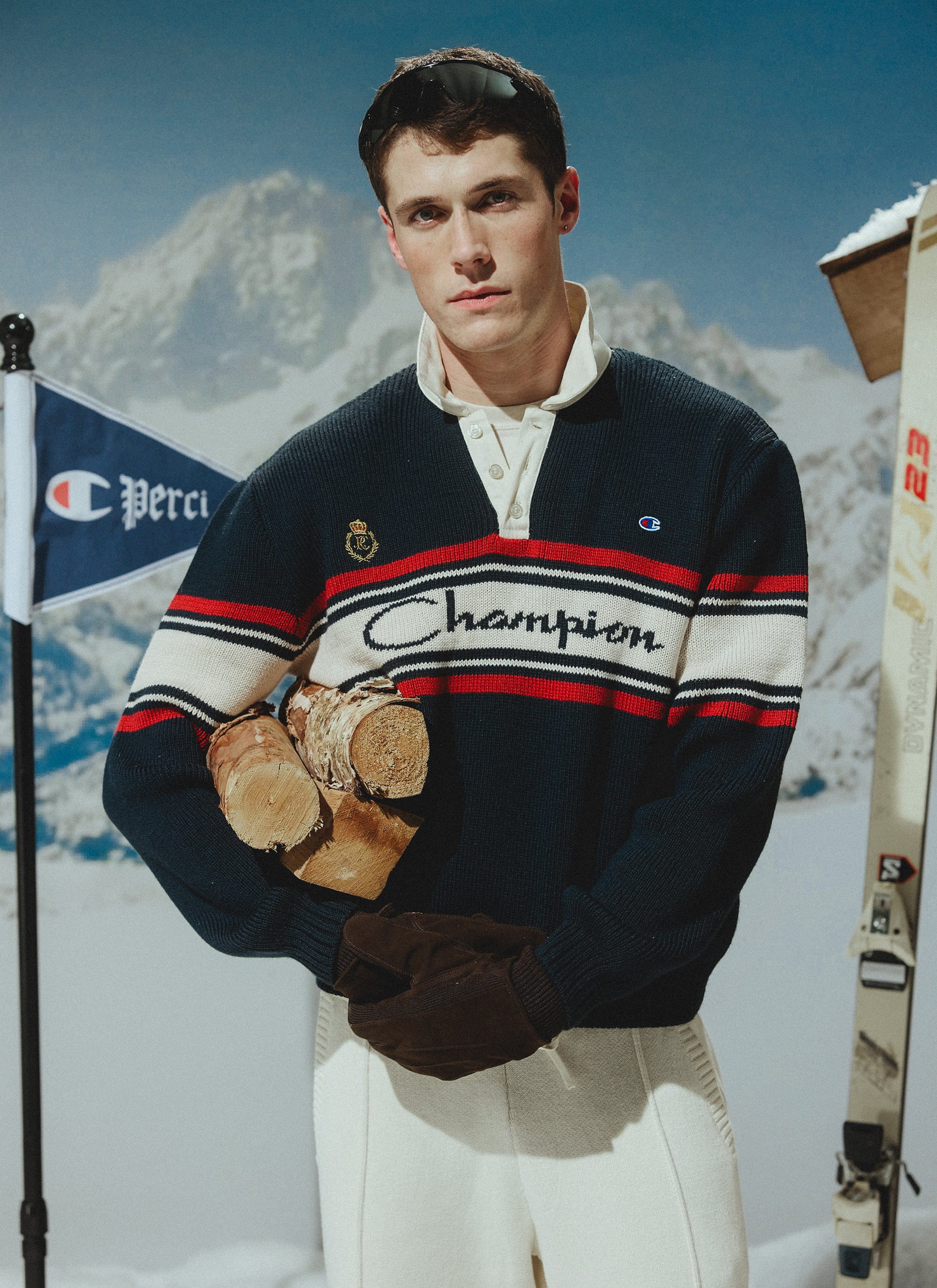 5368-jacquard-knitted-rugby-polo-shirt-champion-x-percival-navy-2.jpg Jacquard Knitted Rugby Polo Shirt | Champion x Percival | Navy