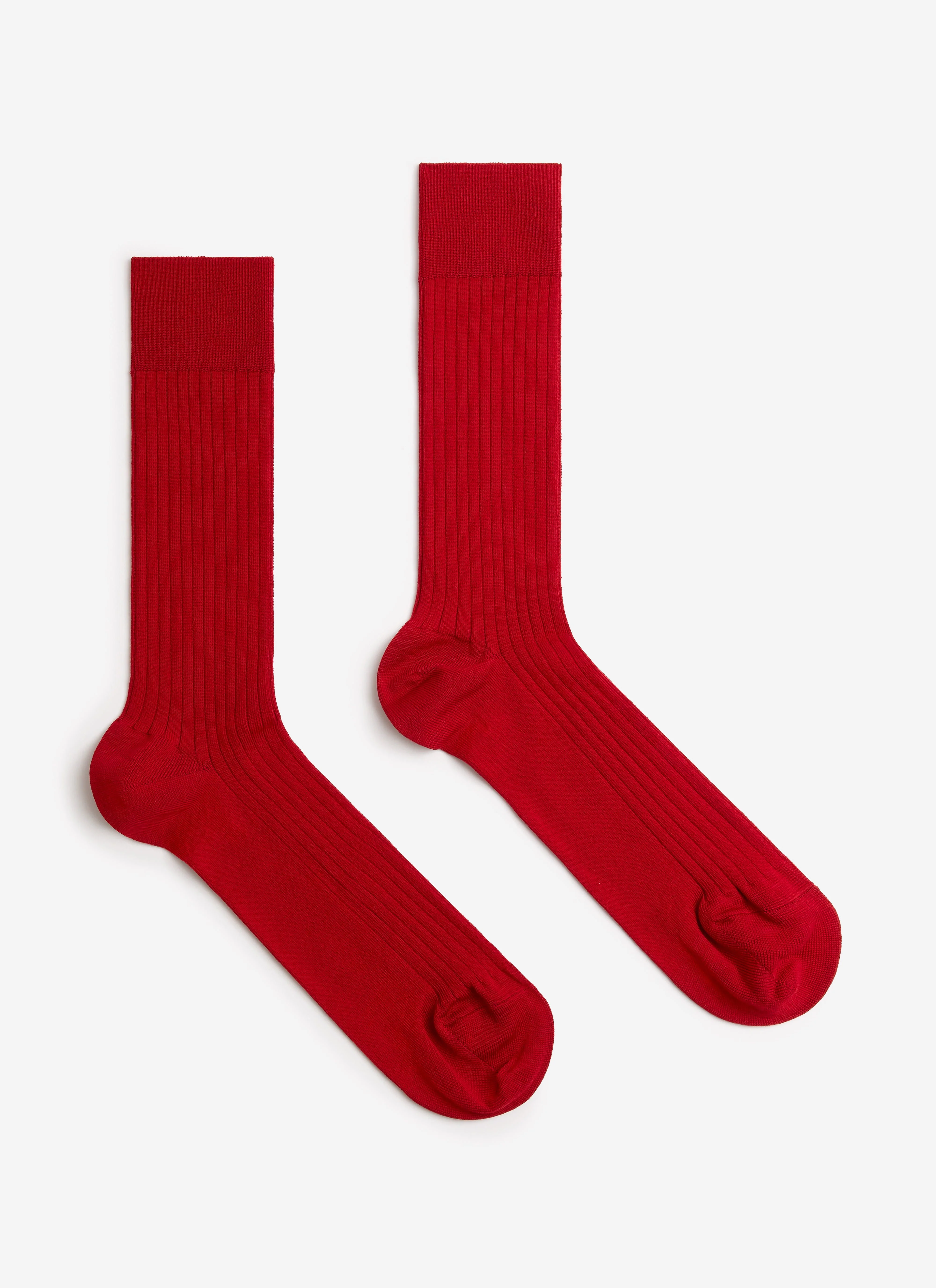 5377-loafer-dress-socks-red-3.webp Loafer Dress Socks | Red