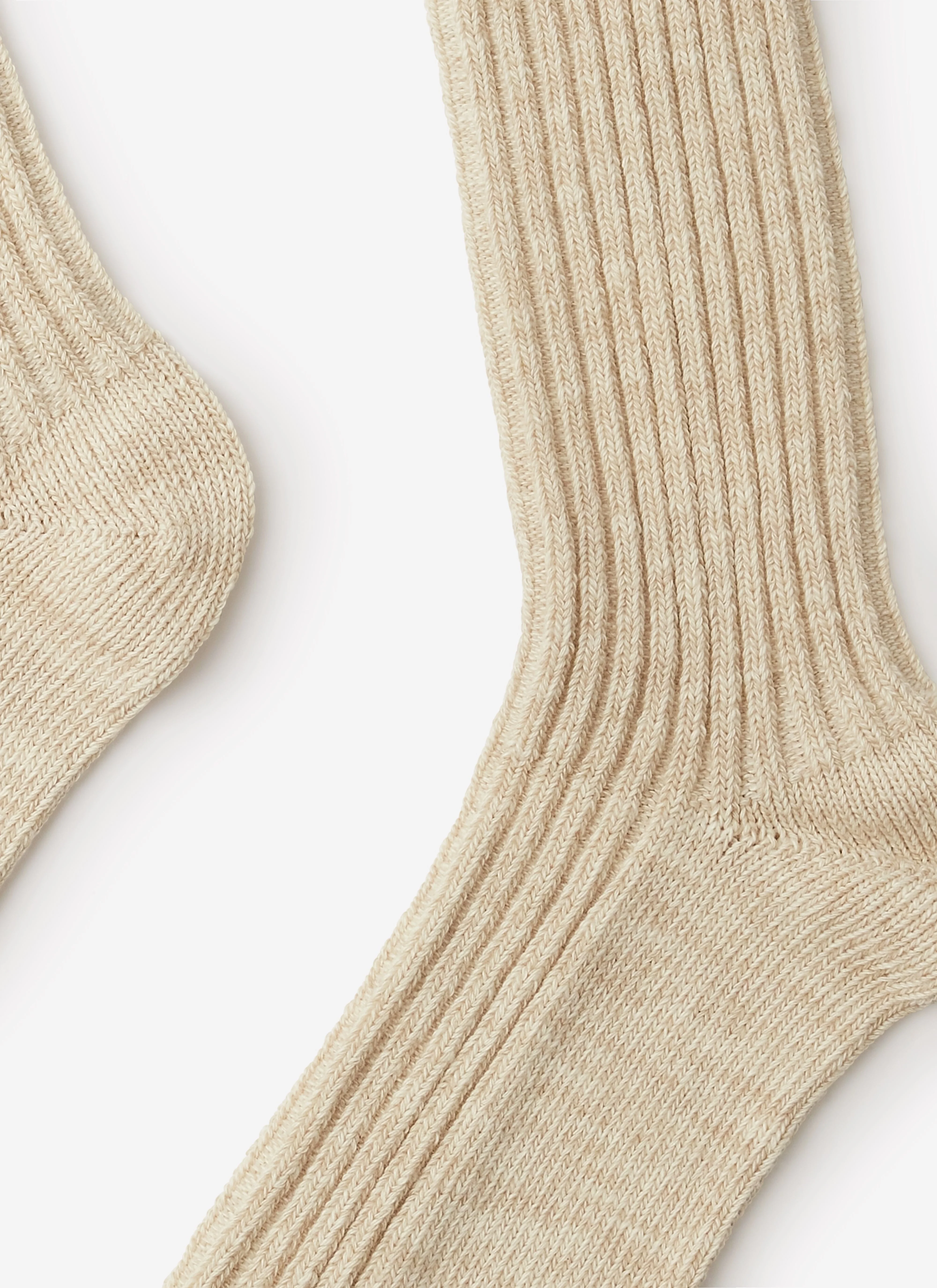 Marl Socks | Oat