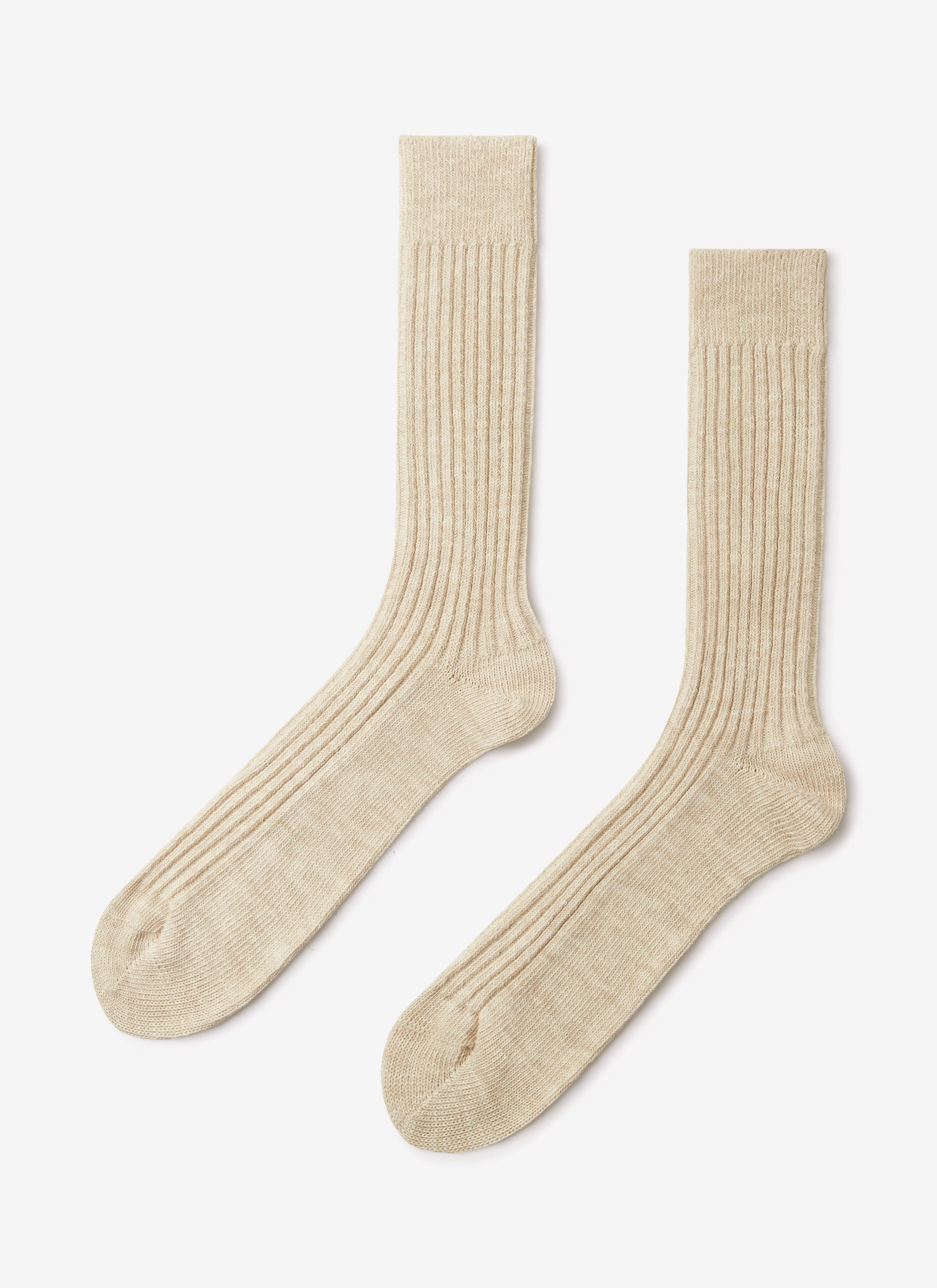 Marl Socks | Oat
