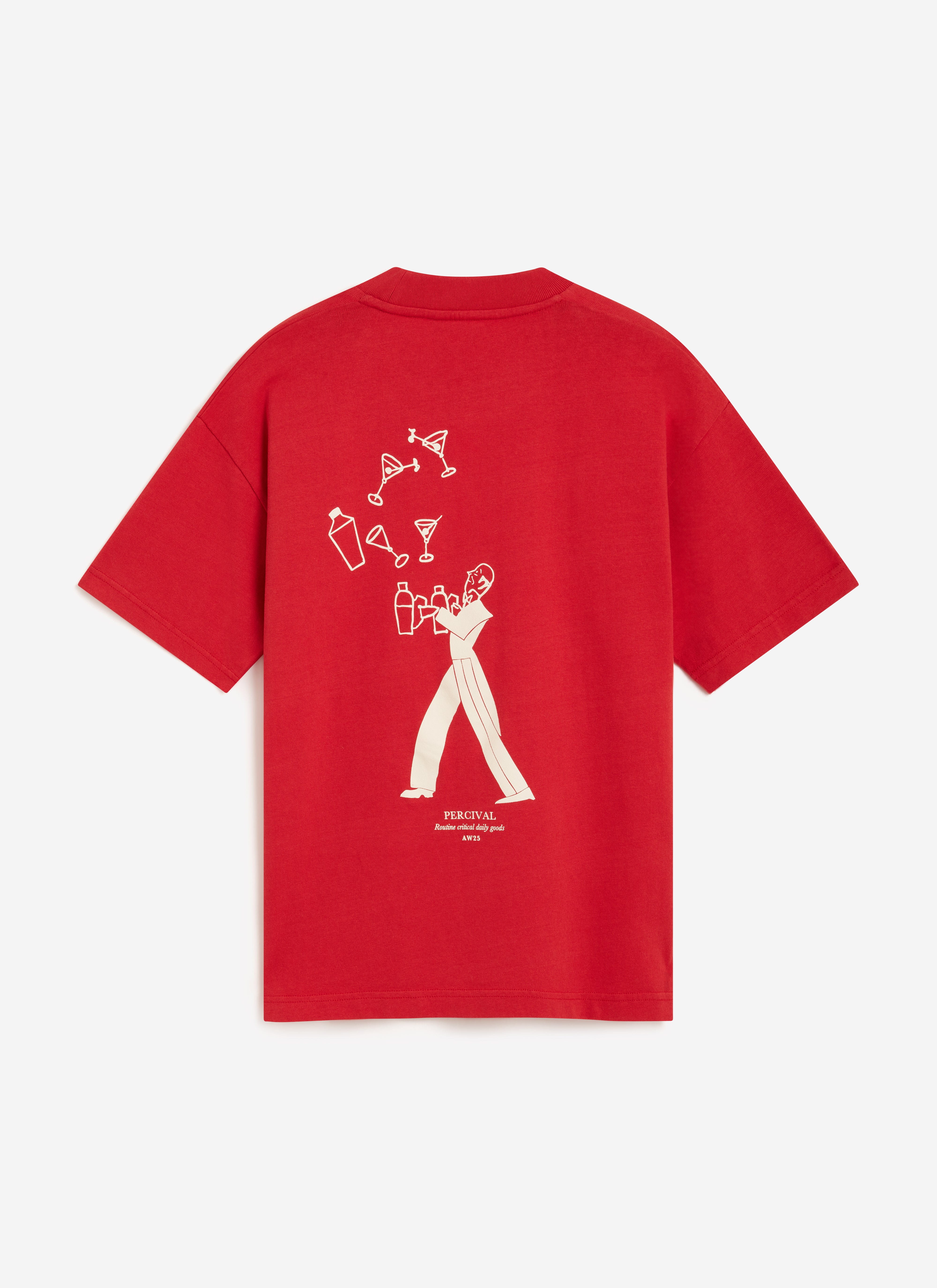 5381-martini-oversized-t-shirt-embroidered-organic-cotton-red-1.jpg Martini Oversized T Shirt | Embroidered Organic Cotton | Red