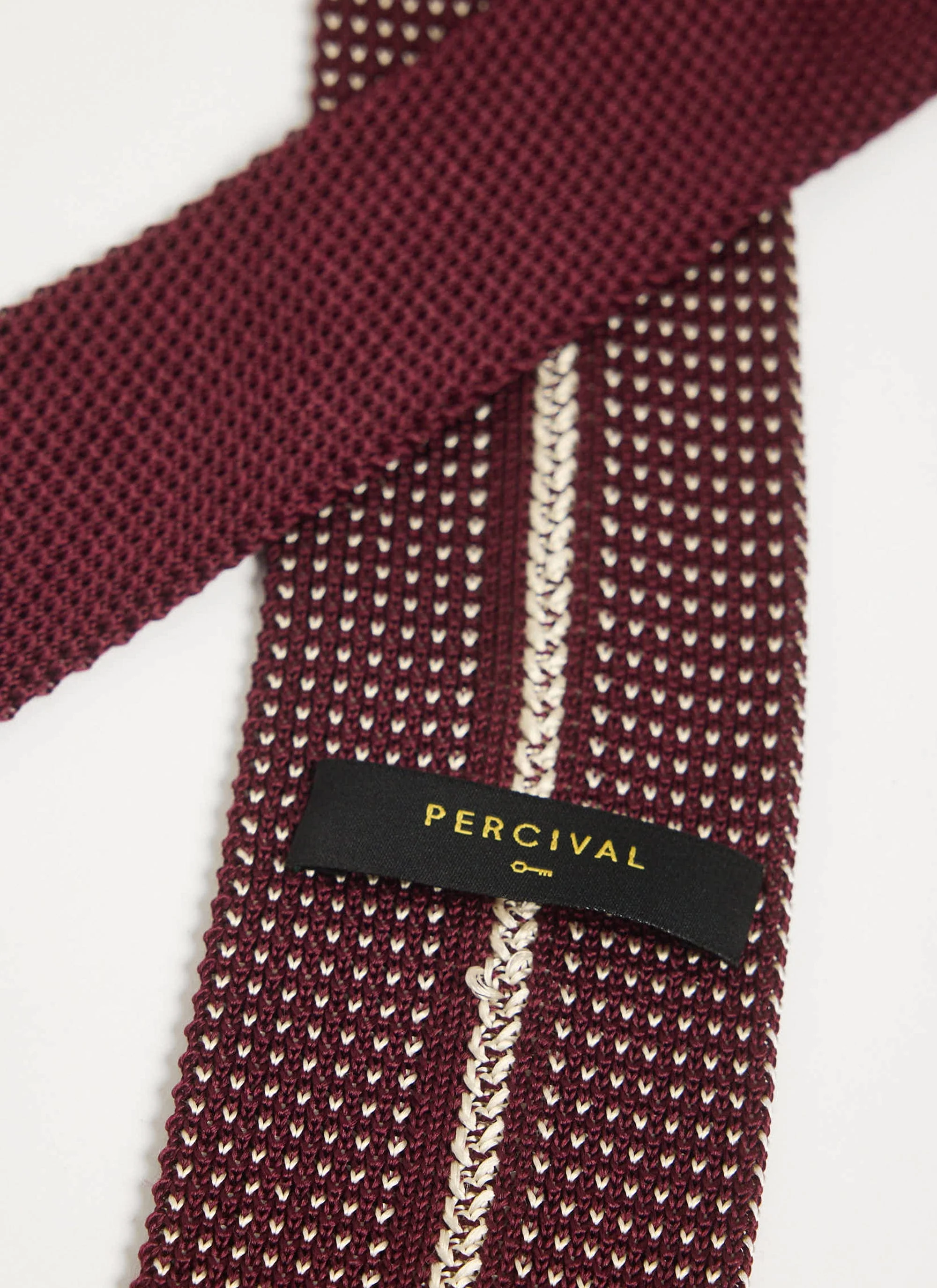 Birdseye Silk Tie | Red