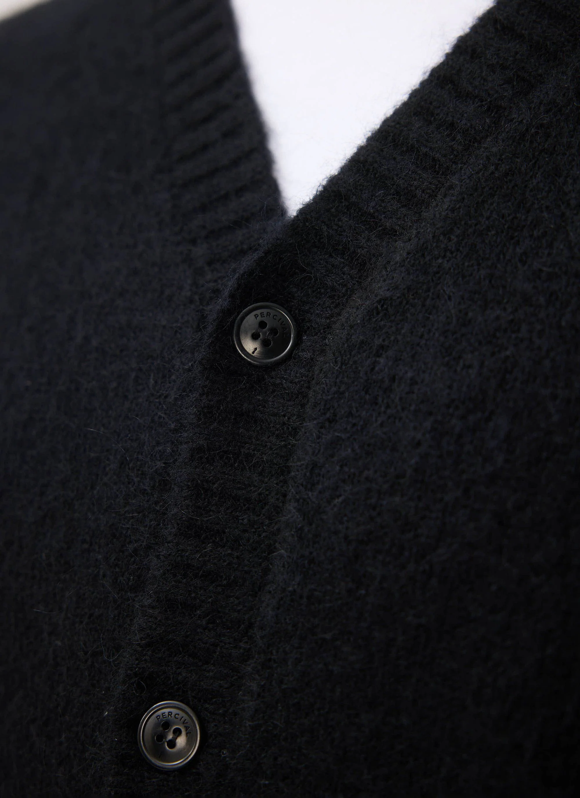 White Glove Cardigan | Mohair | Black