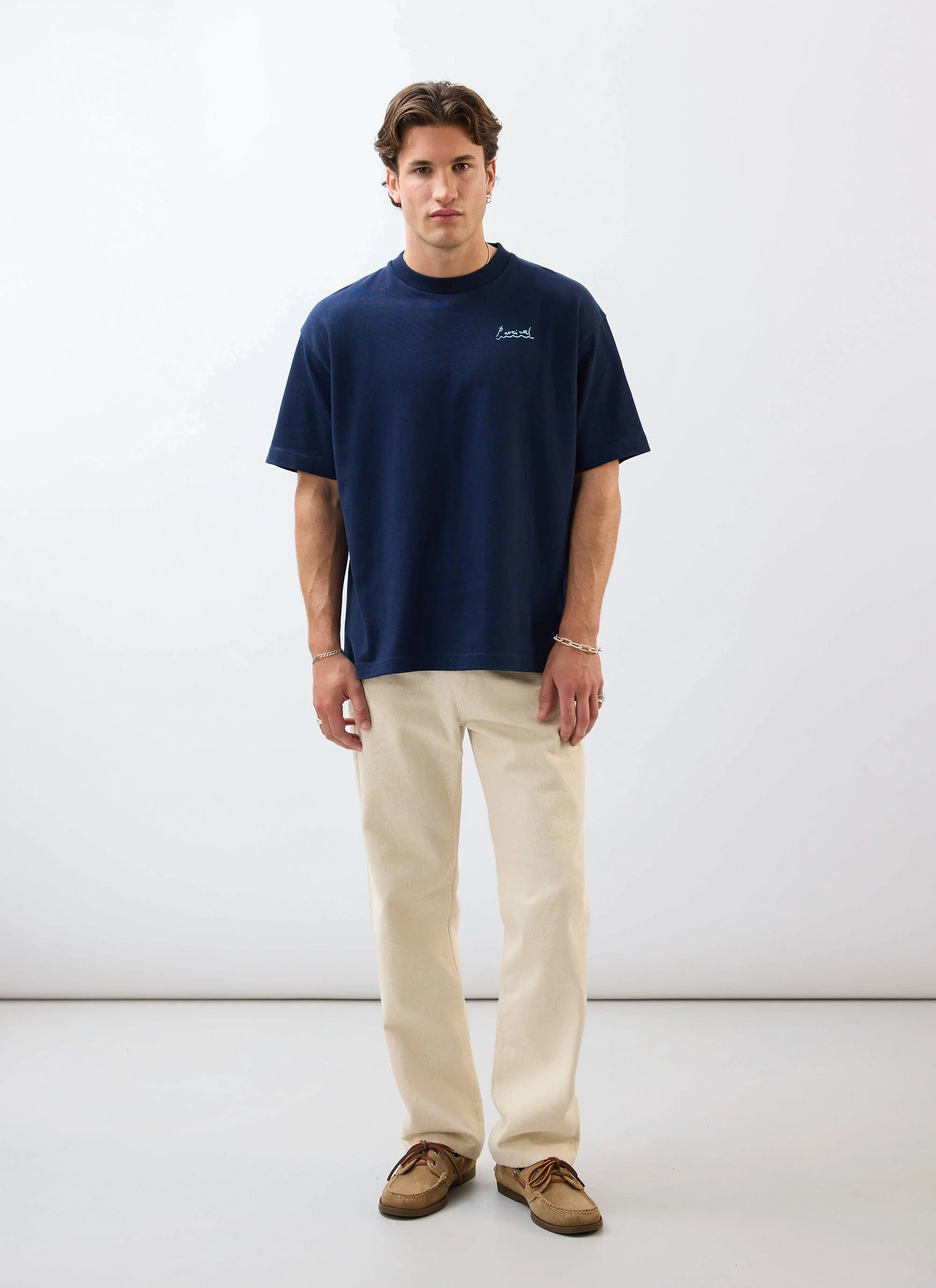 5413-amor-oversized-t-shirt-organic-cotton-navy-2.webp Amor Oversized T Shirt | Organic Cotton | Navy