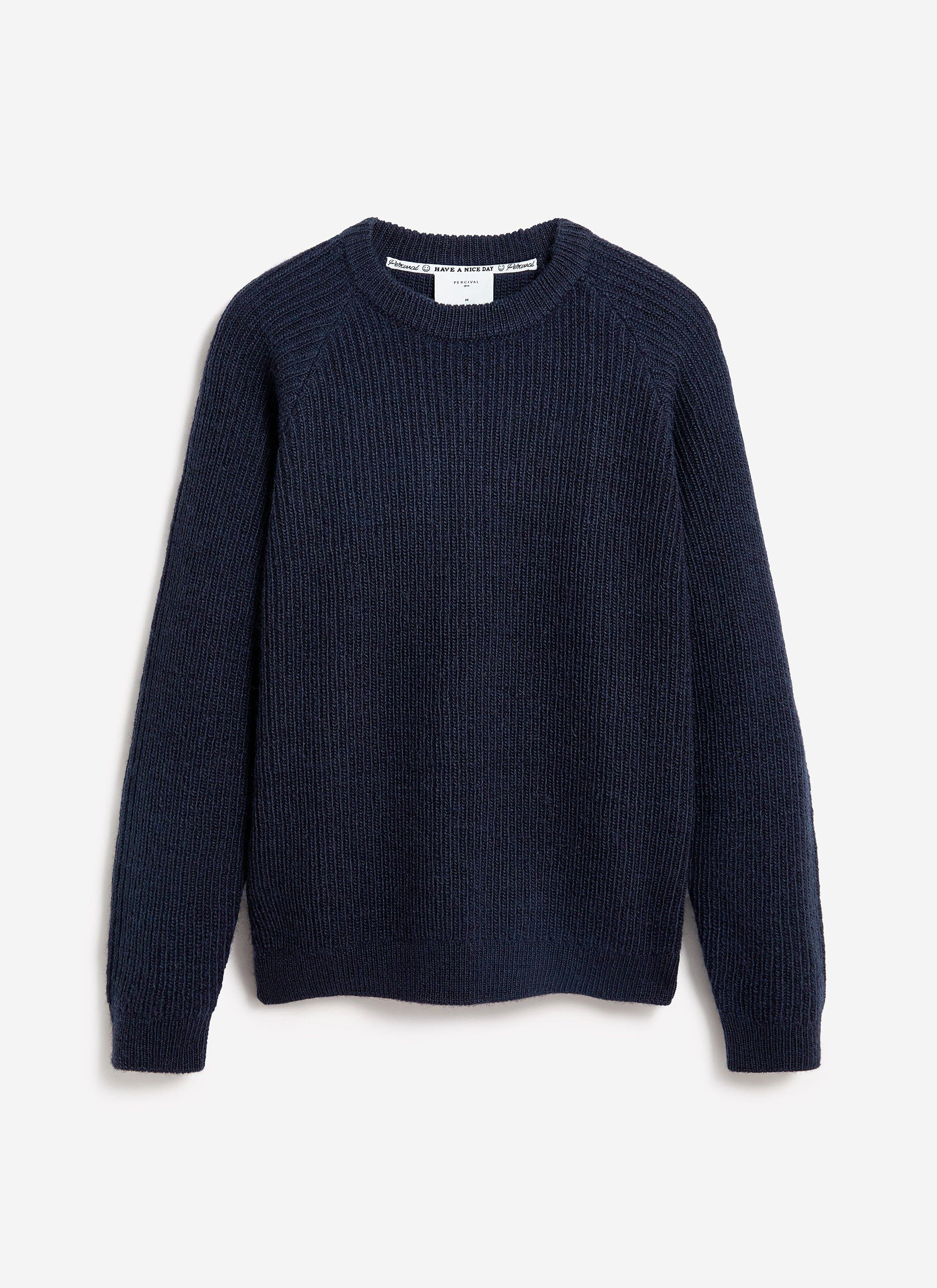 5421-fisherman-raglan-jumper-wool-navy-7.jpg Fisherman Raglan Jumper | Wool | Navy