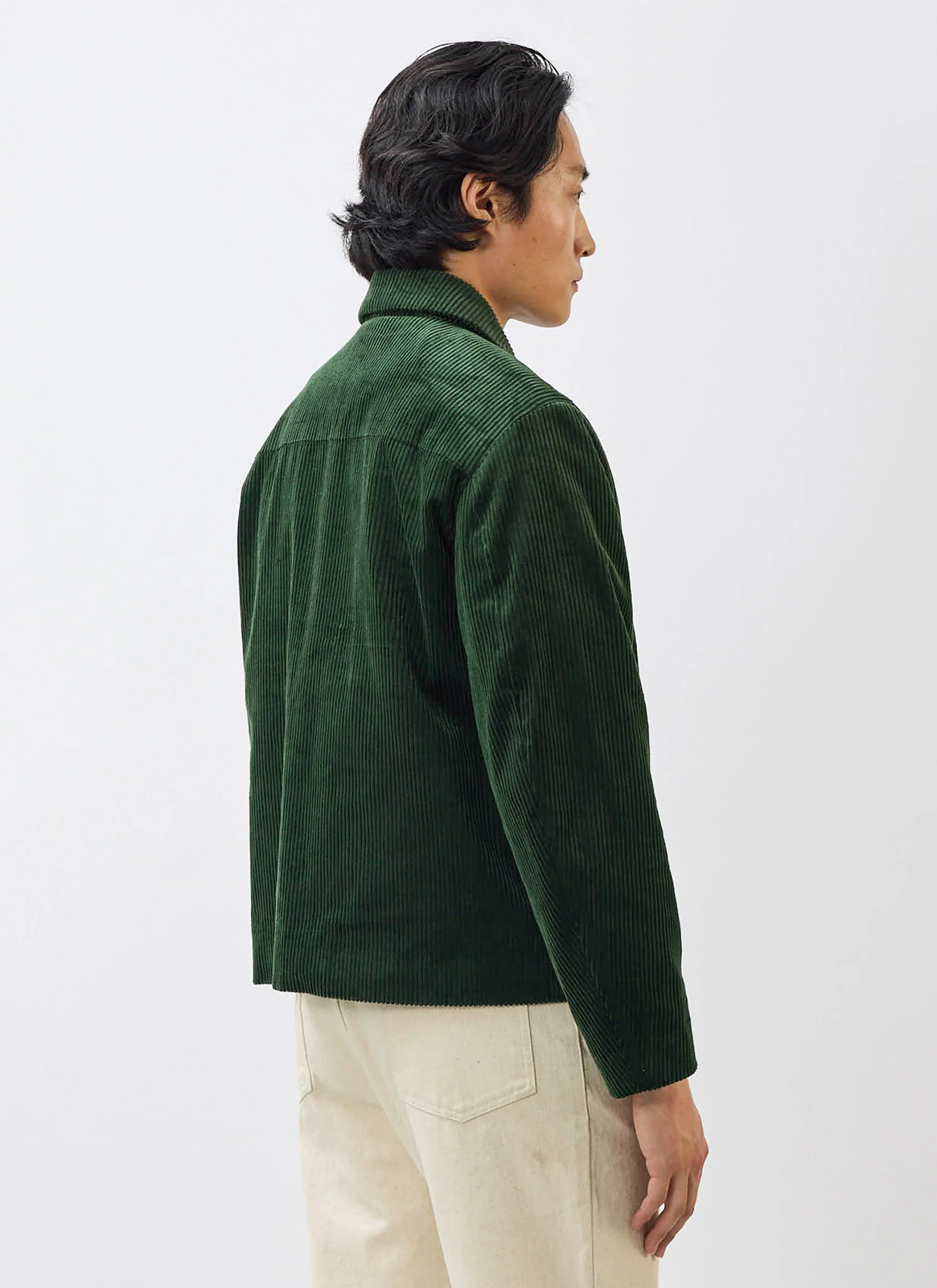 5435-cord-overshirt-forest-3.webp Cord Overshirt | Forest
