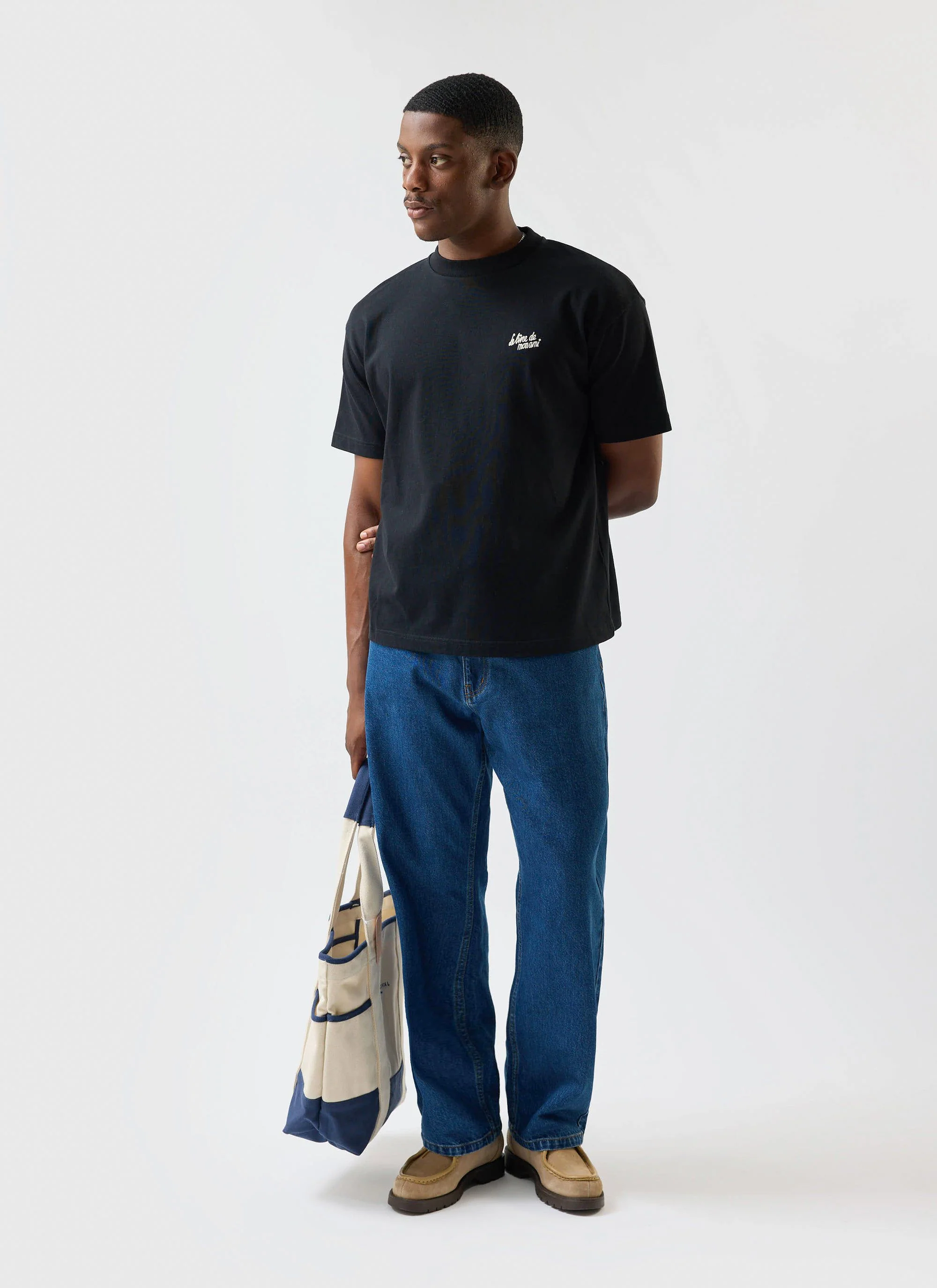 Le Livre De Mon Ami Oversized T Shirt | Cotton | Black