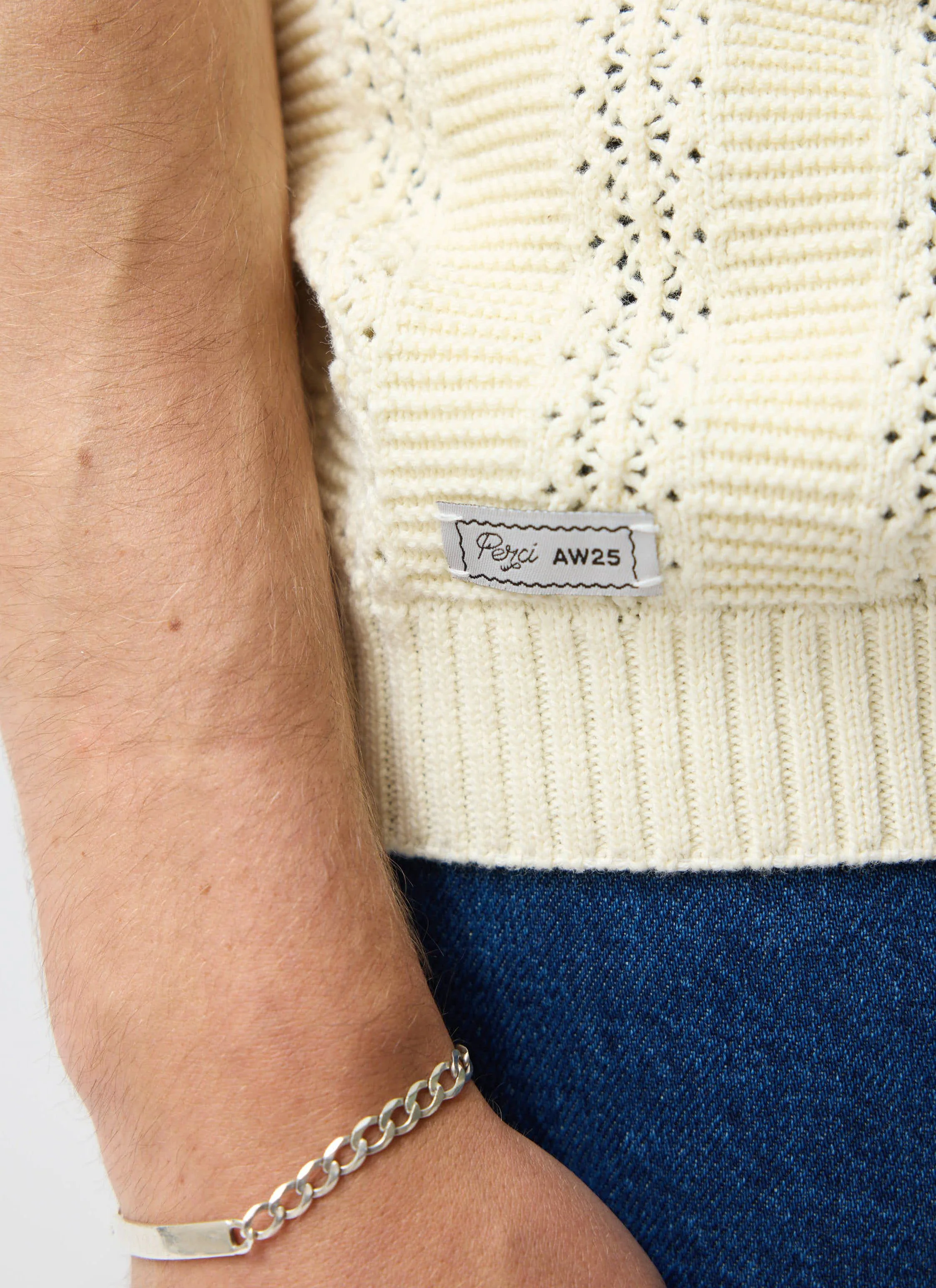 5477-addendum-knitted-polo-shirt-cotton-ecru-cream-6.webp Addendum Knitted Polo Shirt | Cotton | Ecru Cream
