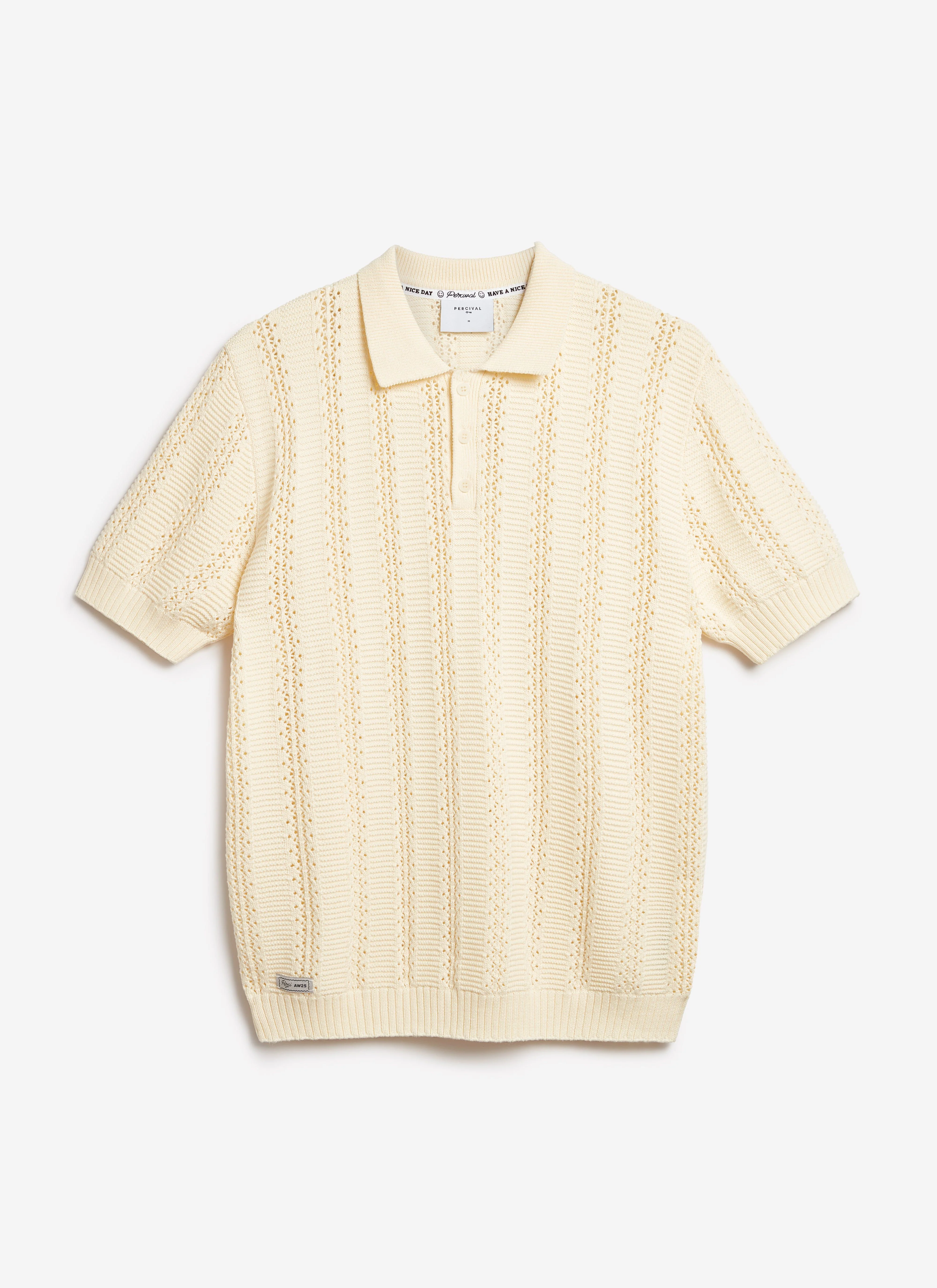 5477-addendum-knitted-polo-shirt-cotton-ecru-cream-9.webp Addendum Knitted Polo Shirt | Cotton | Ecru Cream