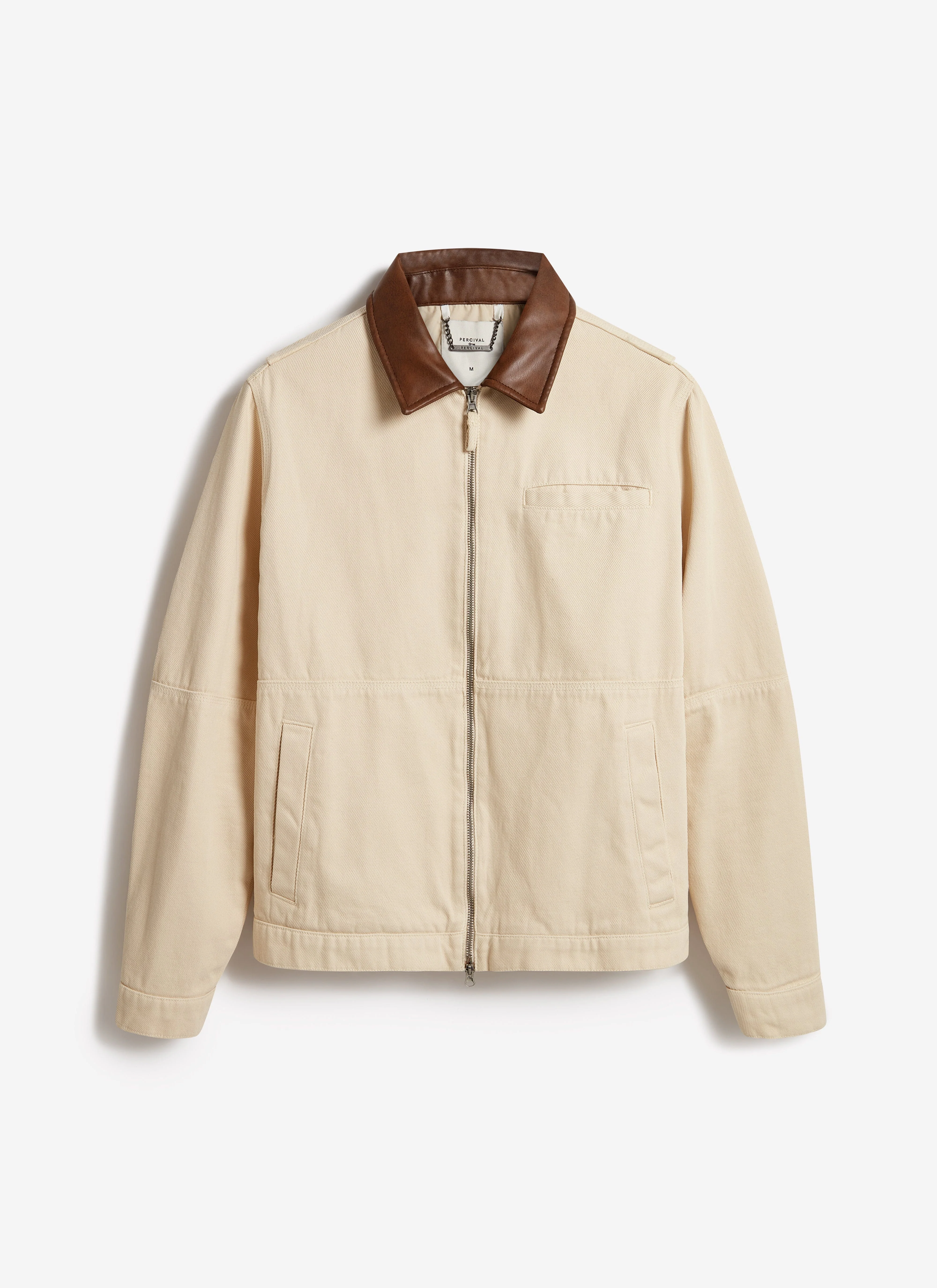 5484-preface-contrast-collar-jacket-cotton-twill-cream-1.webp Preface Contrast Collar Jacket | Cotton Twill | Cream