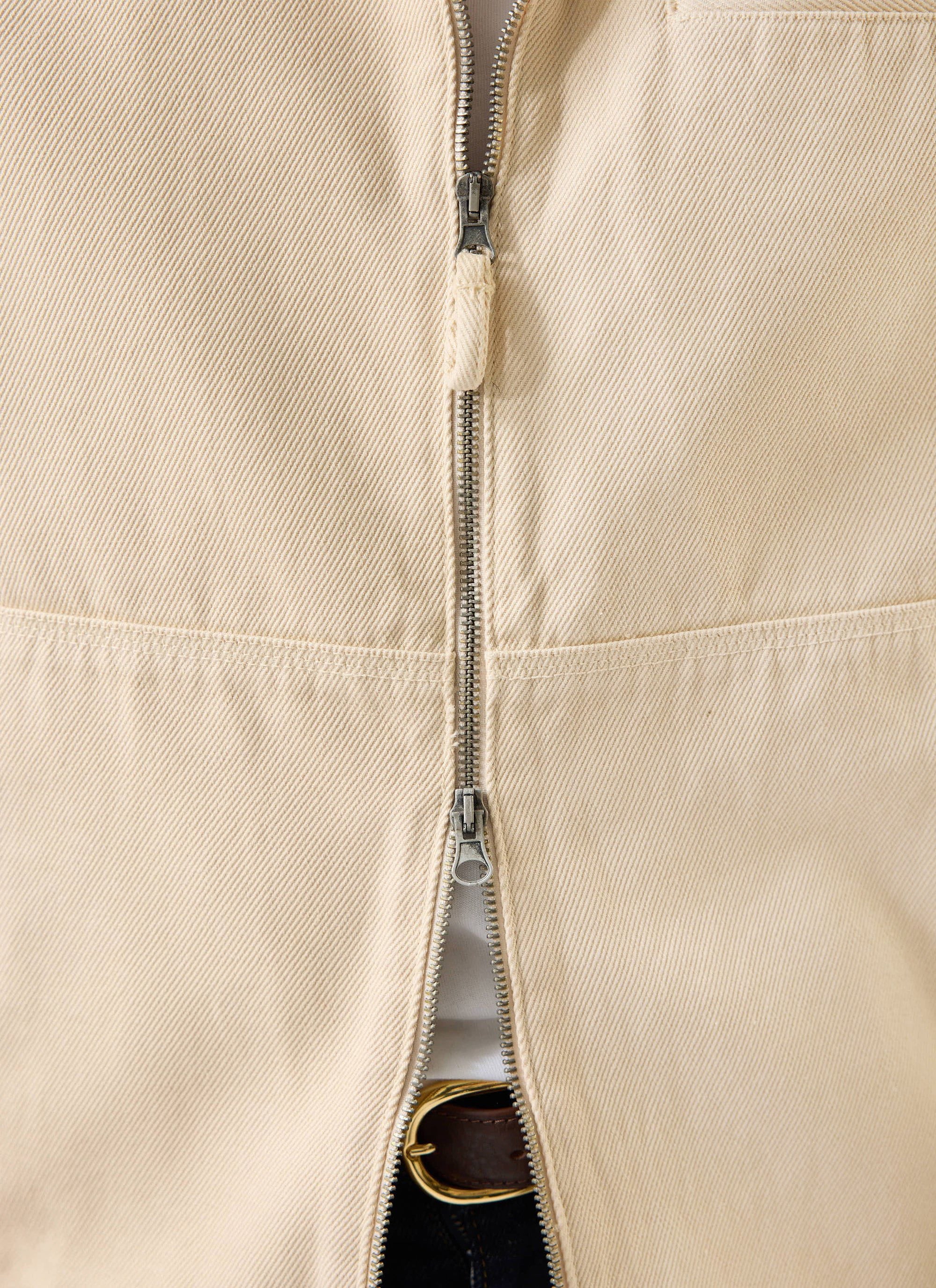 5484-preface-contrast-collar-jacket-cotton-twill-cream-7.jpg Preface Contrast Collar Jacket | Cotton Twill | Cream