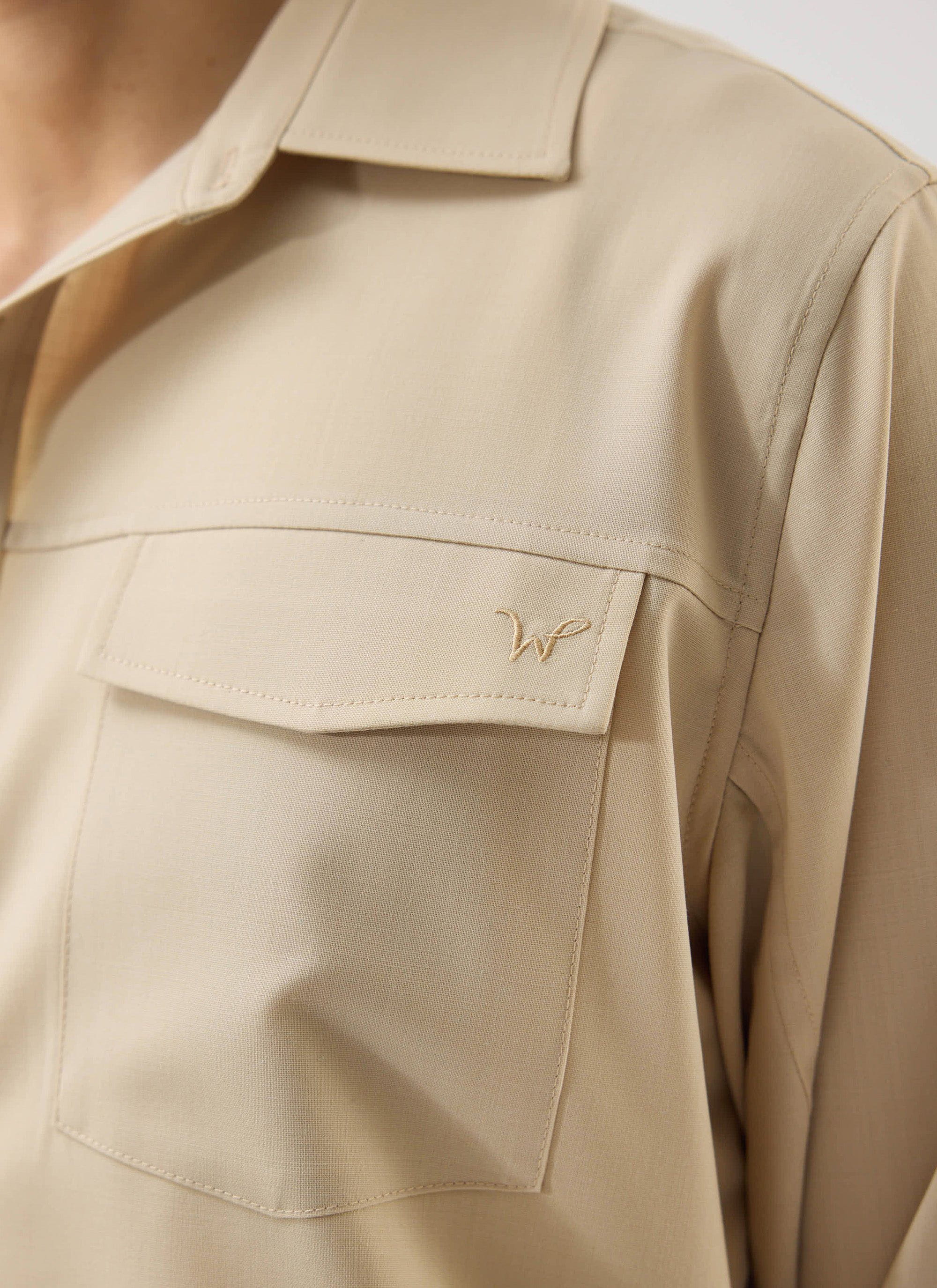 5491-men-s-long-sleeve-safari-shirt-percival-x-warren-camel-beige-3.jpg Men's Long Sleeve Safari Shirt | Percival x Warren | Camel Beige