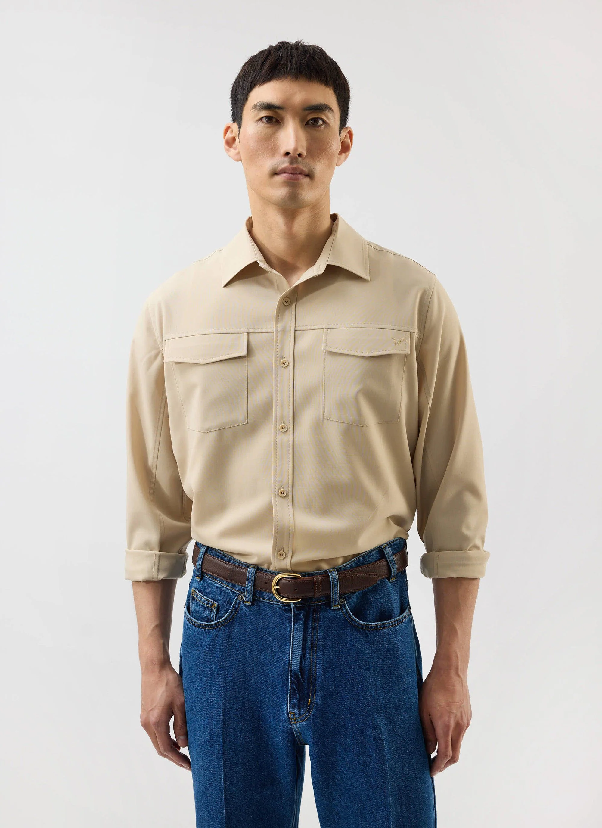 5491-men-s-long-sleeve-safari-shirt-percival-x-warren-camel-beige-4.webp Men's Long Sleeve Safari Shirt | Percival x Warren | Camel Beige
