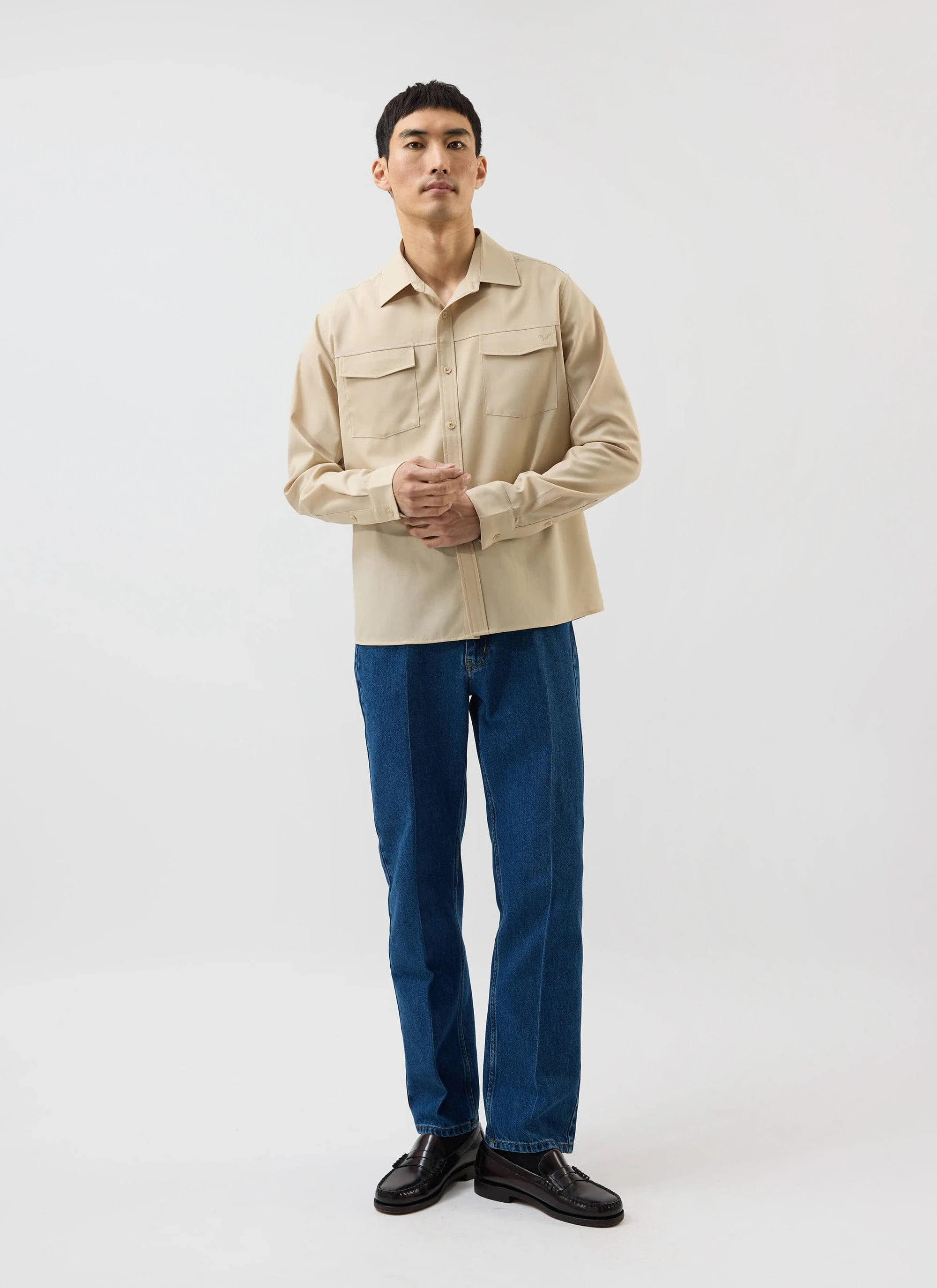 5491-men-s-long-sleeve-safari-shirt-percival-x-warren-camel-beige-6.webp Men's Long Sleeve Safari Shirt | Percival x Warren | Camel Beige