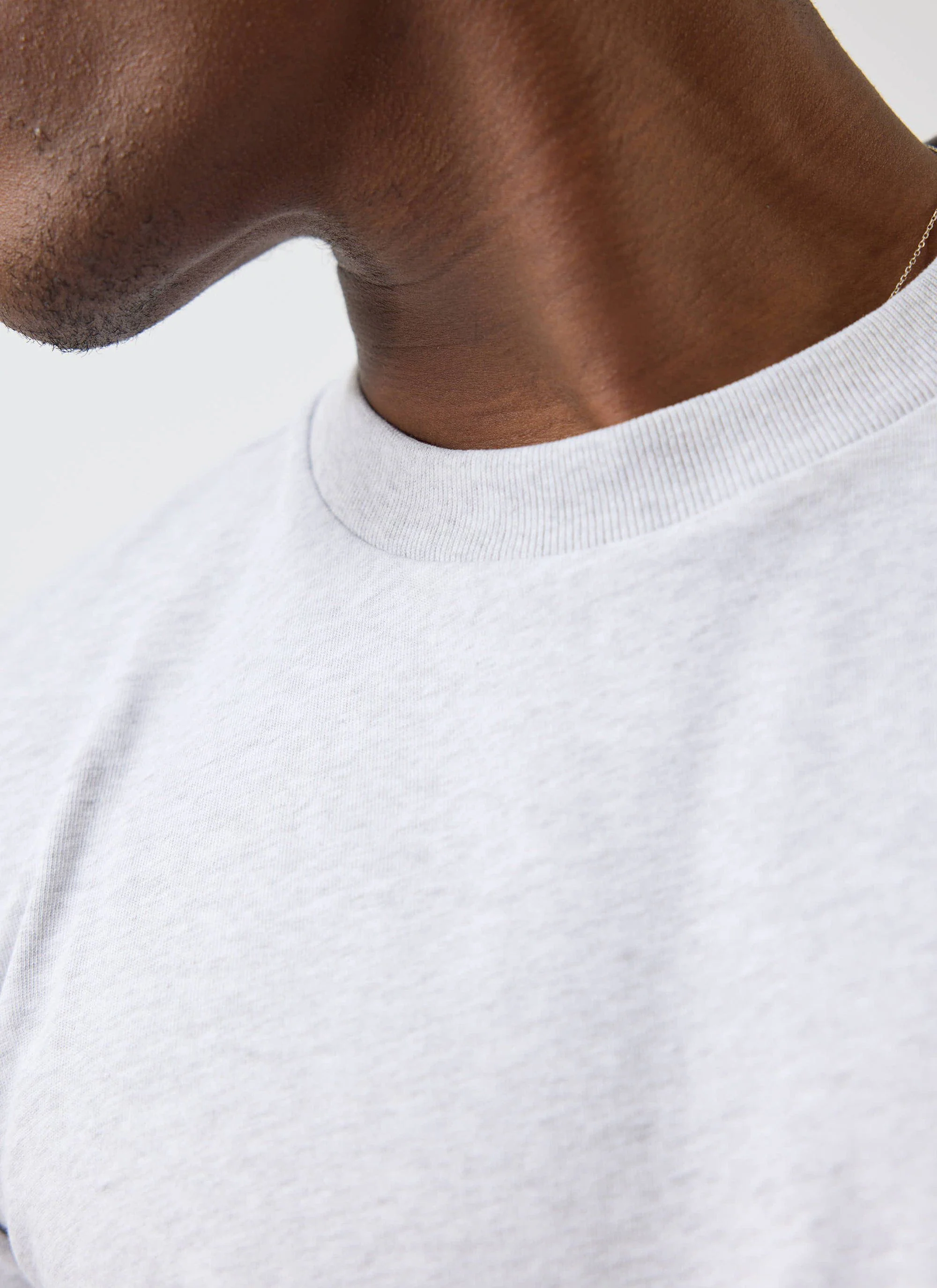 Men's Plain T Shirt | Regular Fit | Organic Cotton | Grey