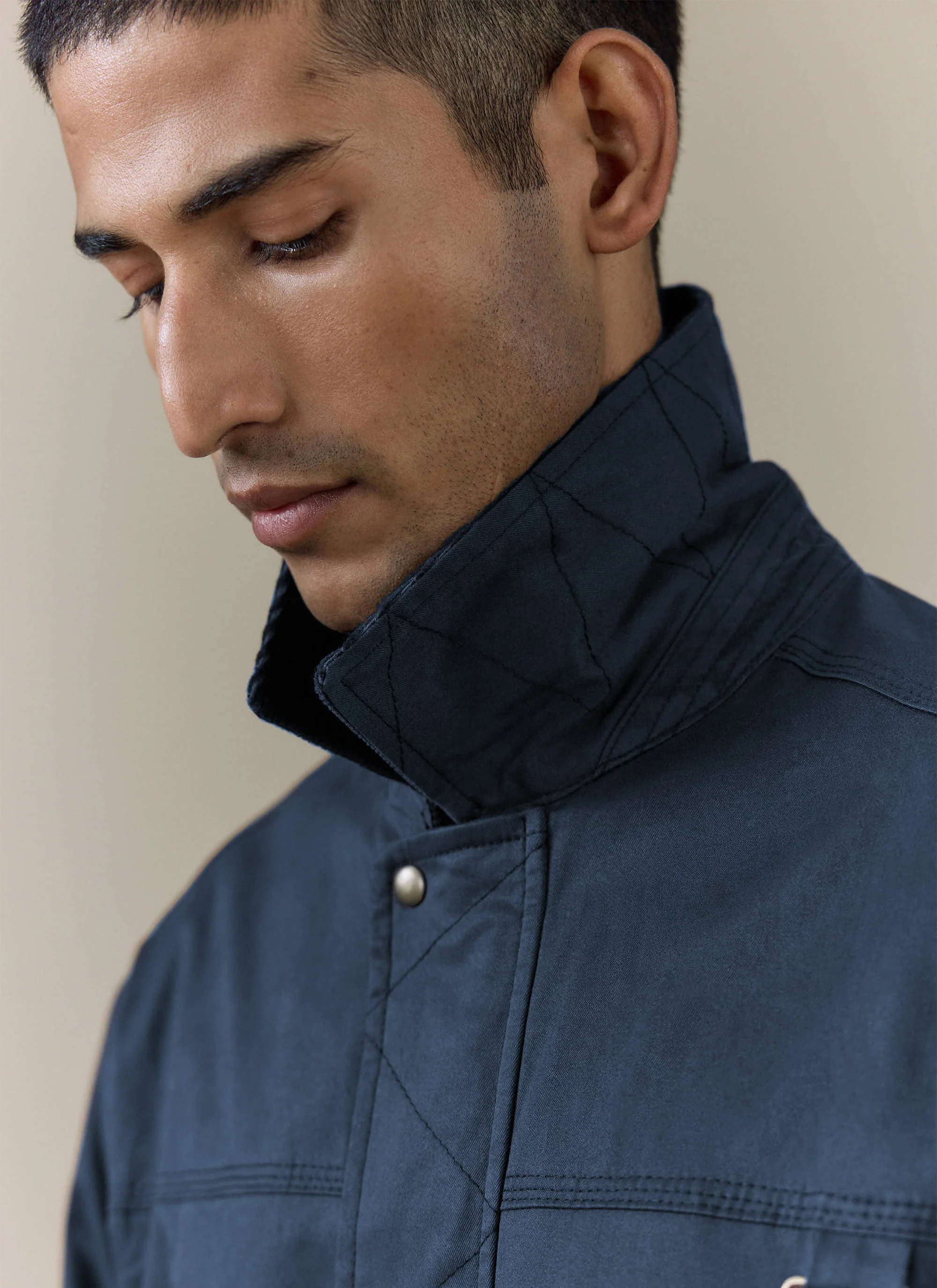 553-wax-zip-jacket-cotton-navy-5.webp Wax Zip Jacket | Cotton | Navy
