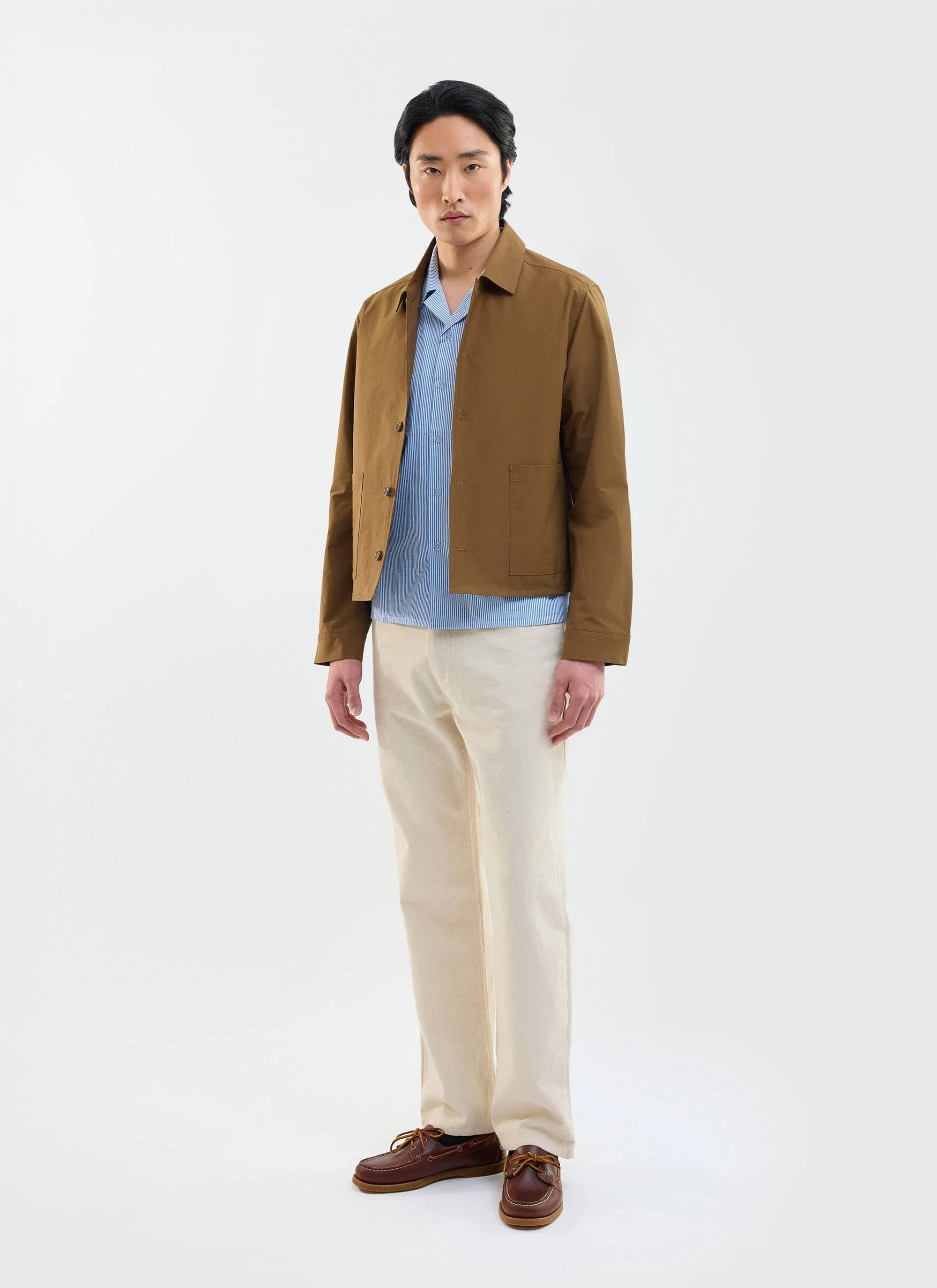 5564-boxy-cropped-pocket-overshirt-brown-1.webp Boxy Cropped Pocket Overshirt | Brown