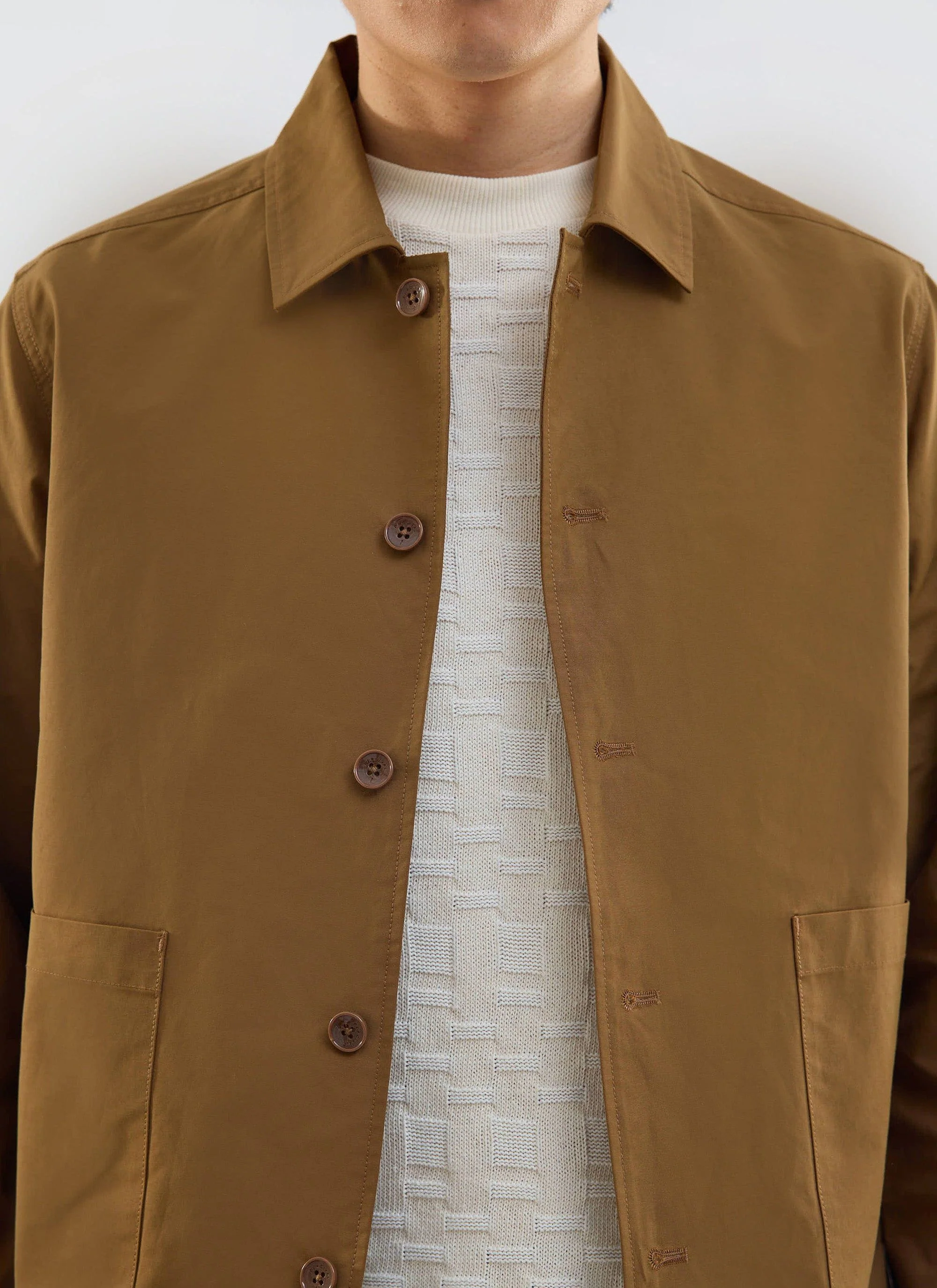 5564-boxy-cropped-pocket-overshirt-brown-4.webp Boxy Cropped Pocket Overshirt | Brown