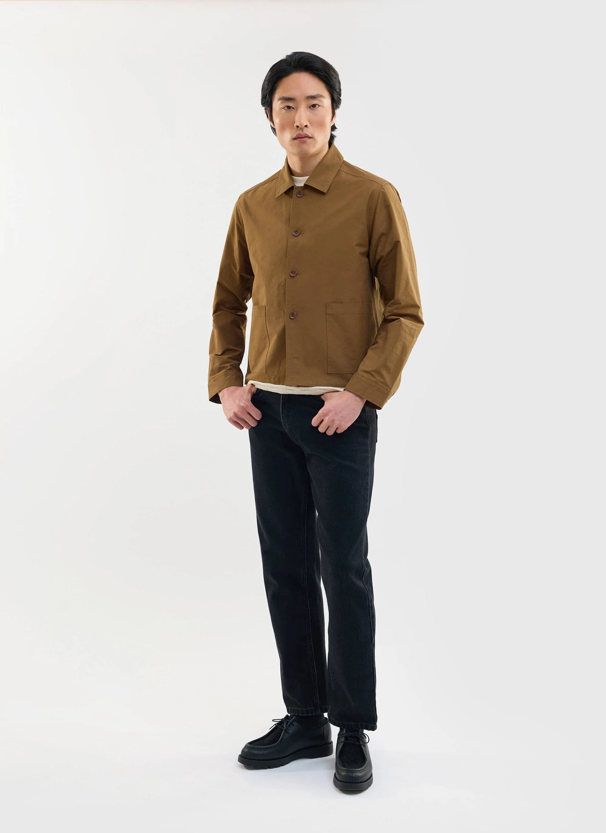 5564-boxy-cropped-pocket-overshirt-brown-7.webp Boxy Cropped Pocket Overshirt | Brown