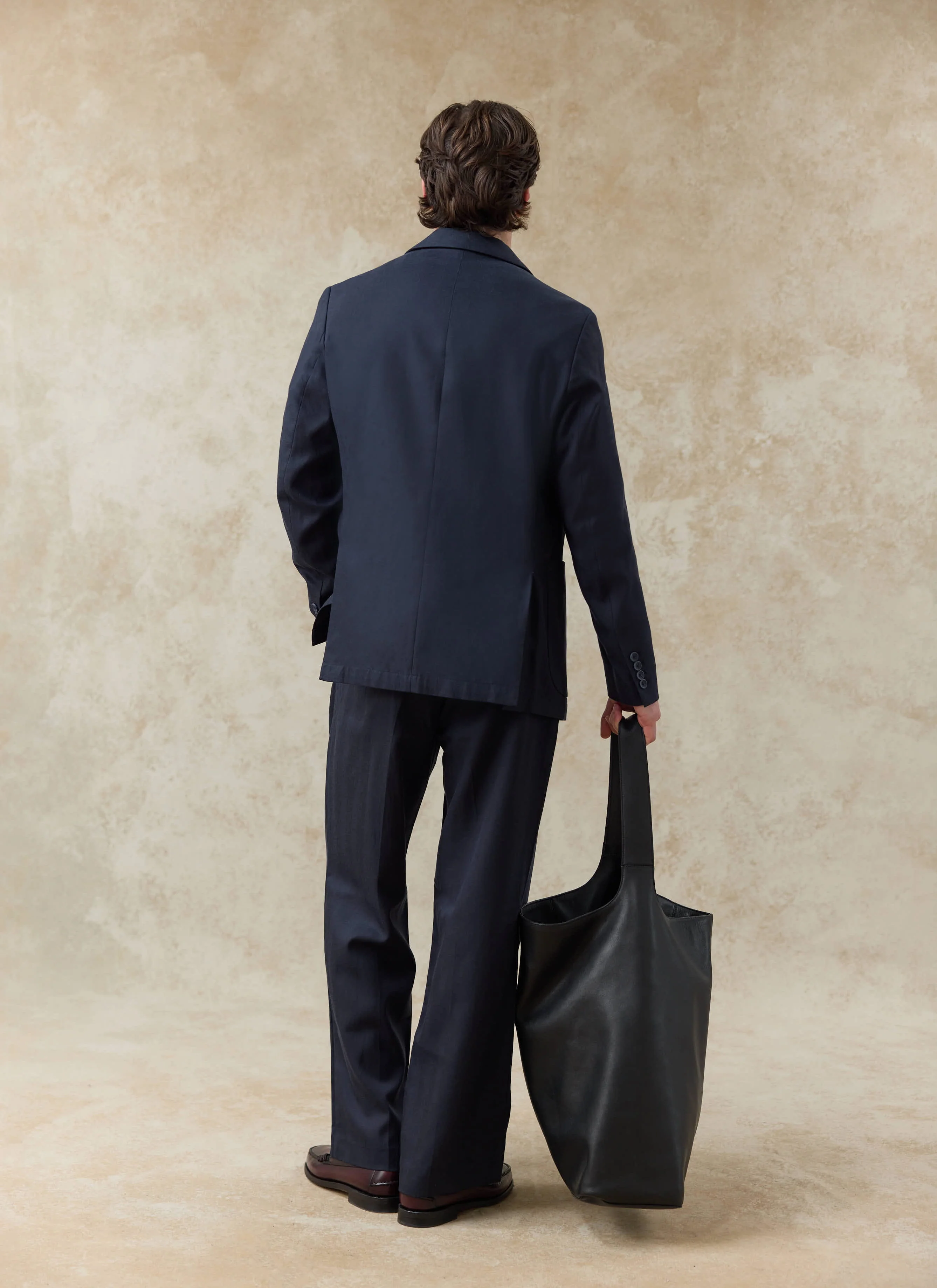 Lyocell Regular Blazer | Navy