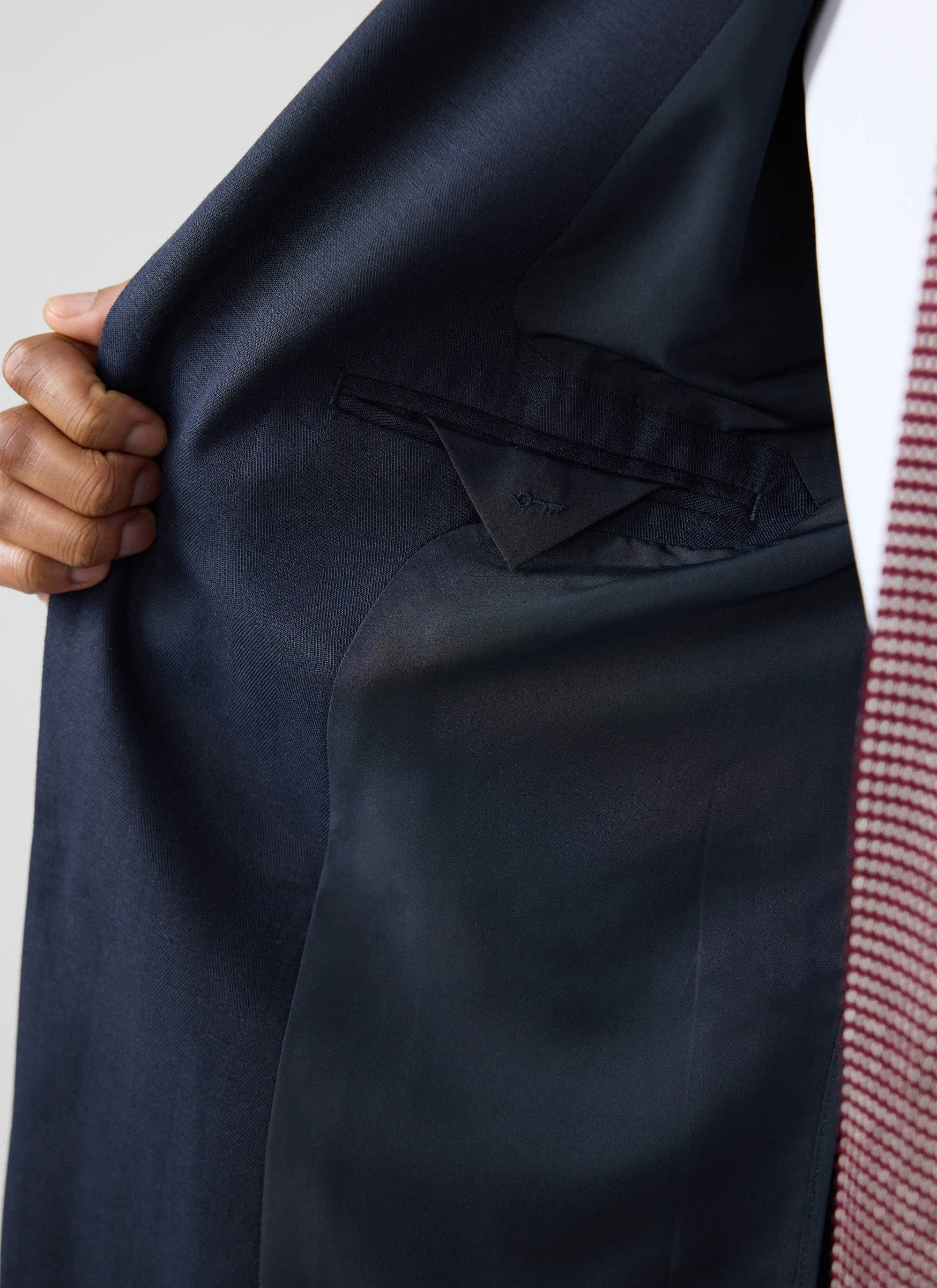 Lyocell Regular Blazer | Navy