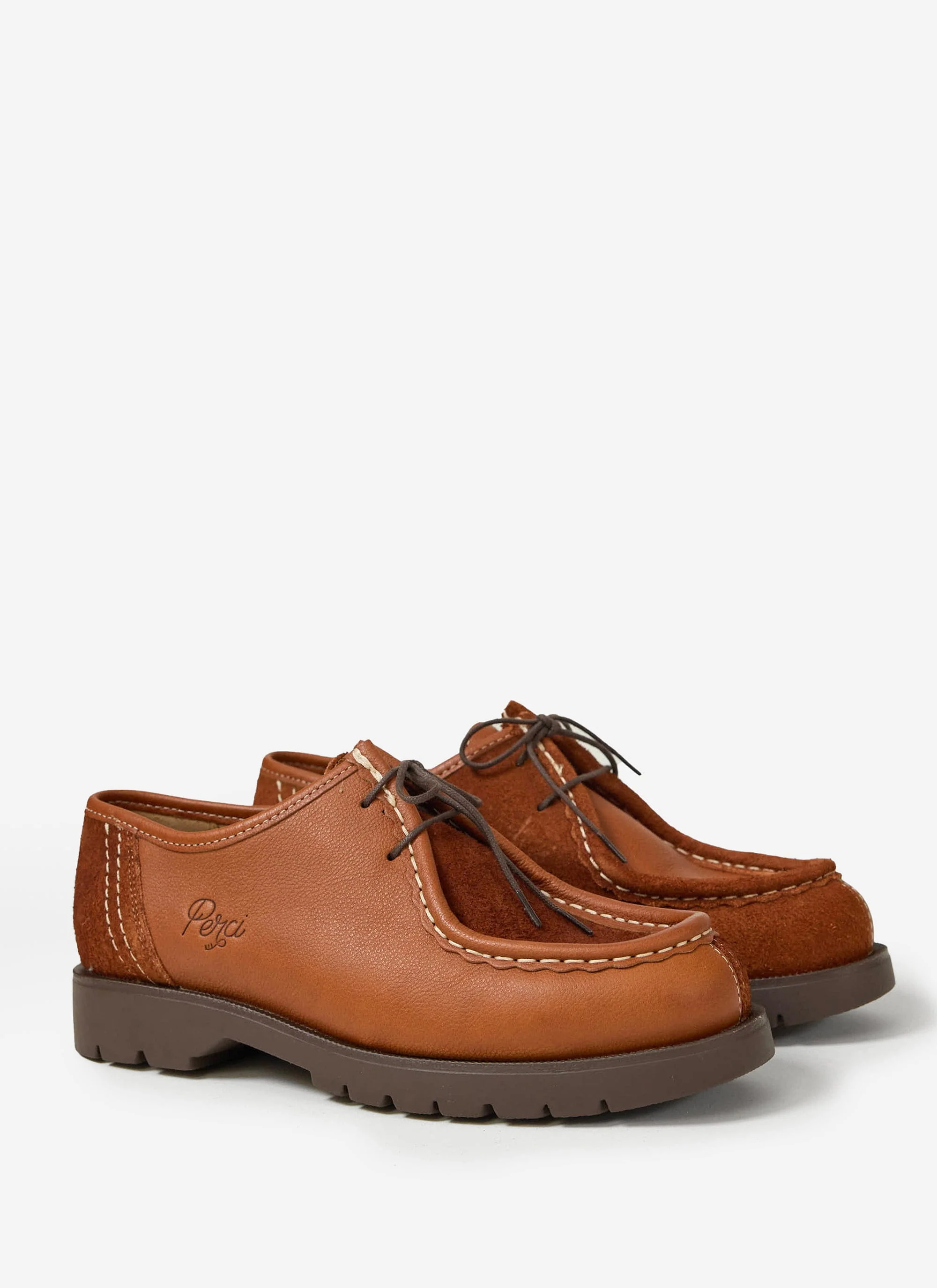 5653-kleman-x-percival-padror-patchwork-shoe-cognac-1.webp Kleman x Percival | Padror Patchwork Shoe | Cognac