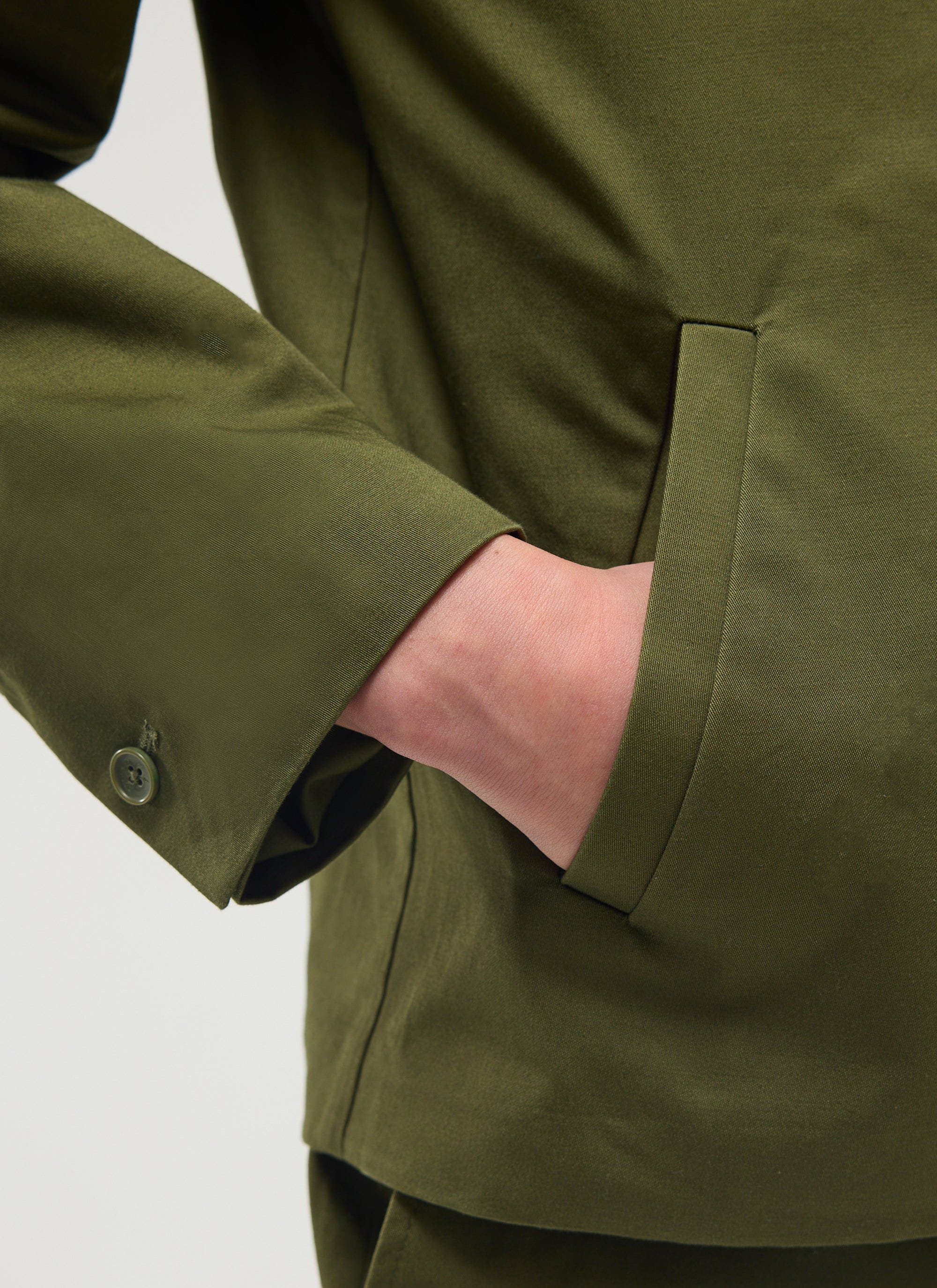 5716-casual-workwear-jacket-cotton-khaki-5.jpg Casual Workwear Jacket | Cotton | Khaki