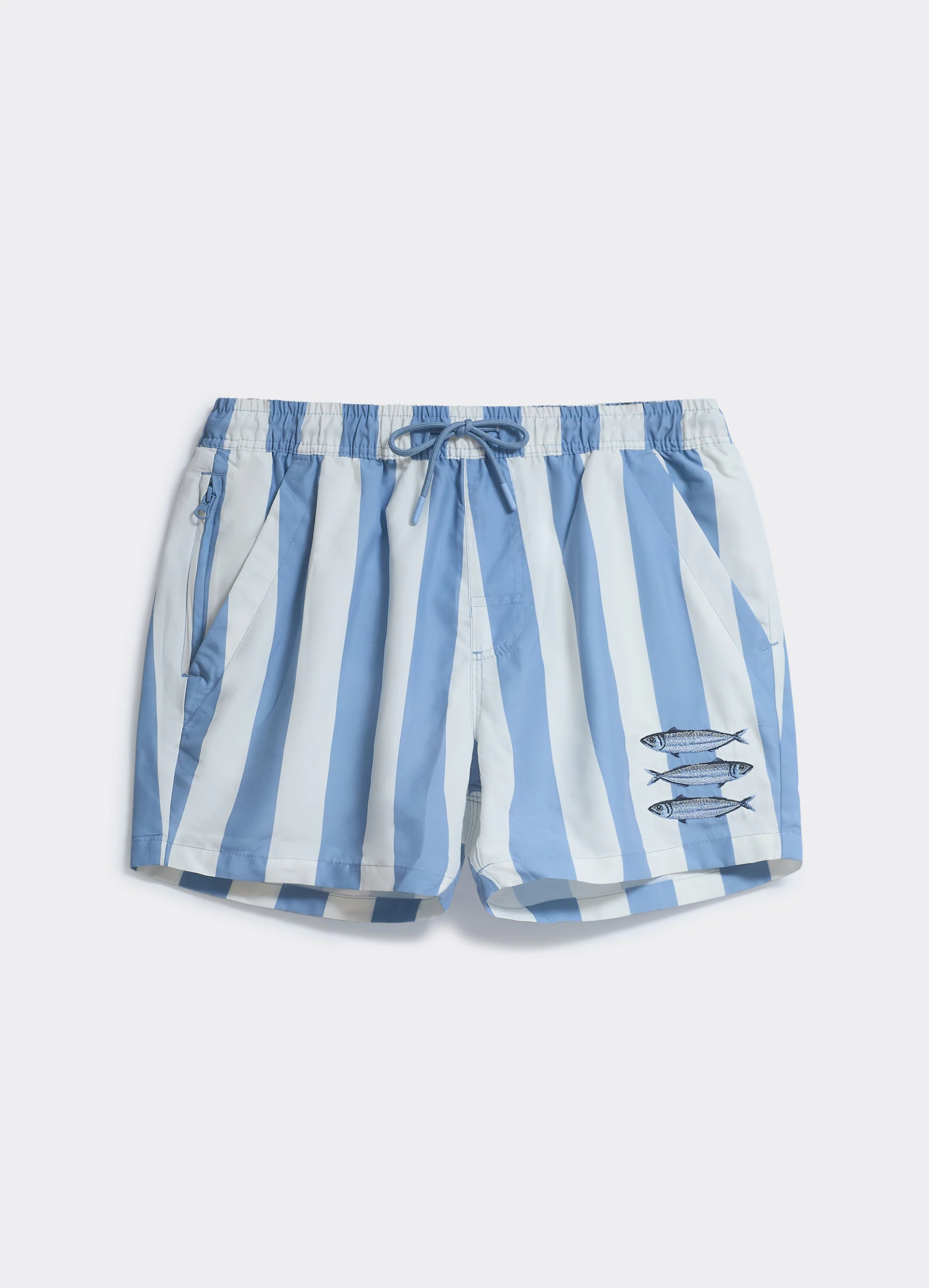 Sardines Shorts | Blue Stripe