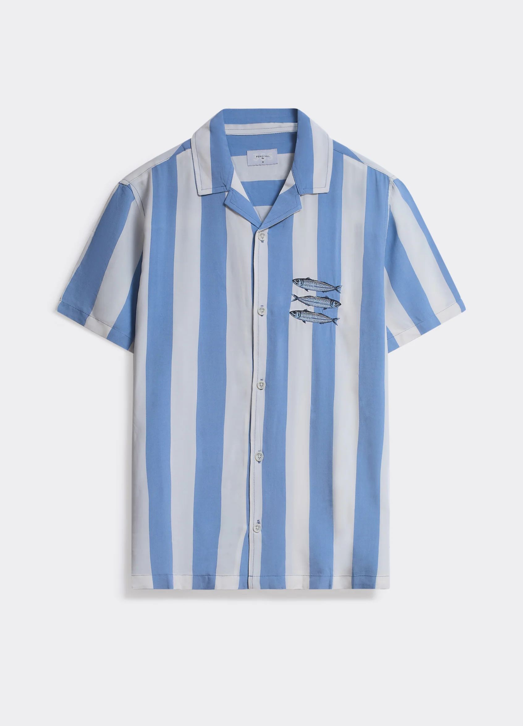 5870-sardines-shirt-blue-stripe-1.webp Sardines Shirt | Blue Stripe