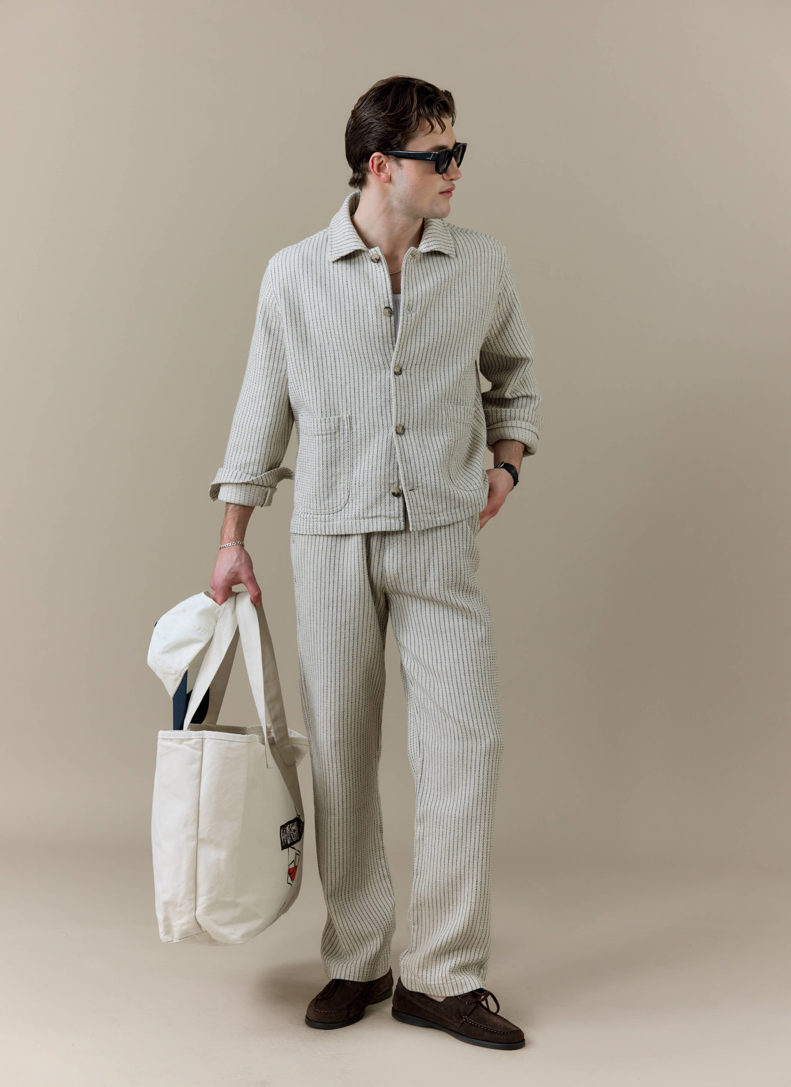 594-sorrento-boxy-overshirt-linen-cream-3.jpg Sorrento Boxy Overshirt | Linen | Cream