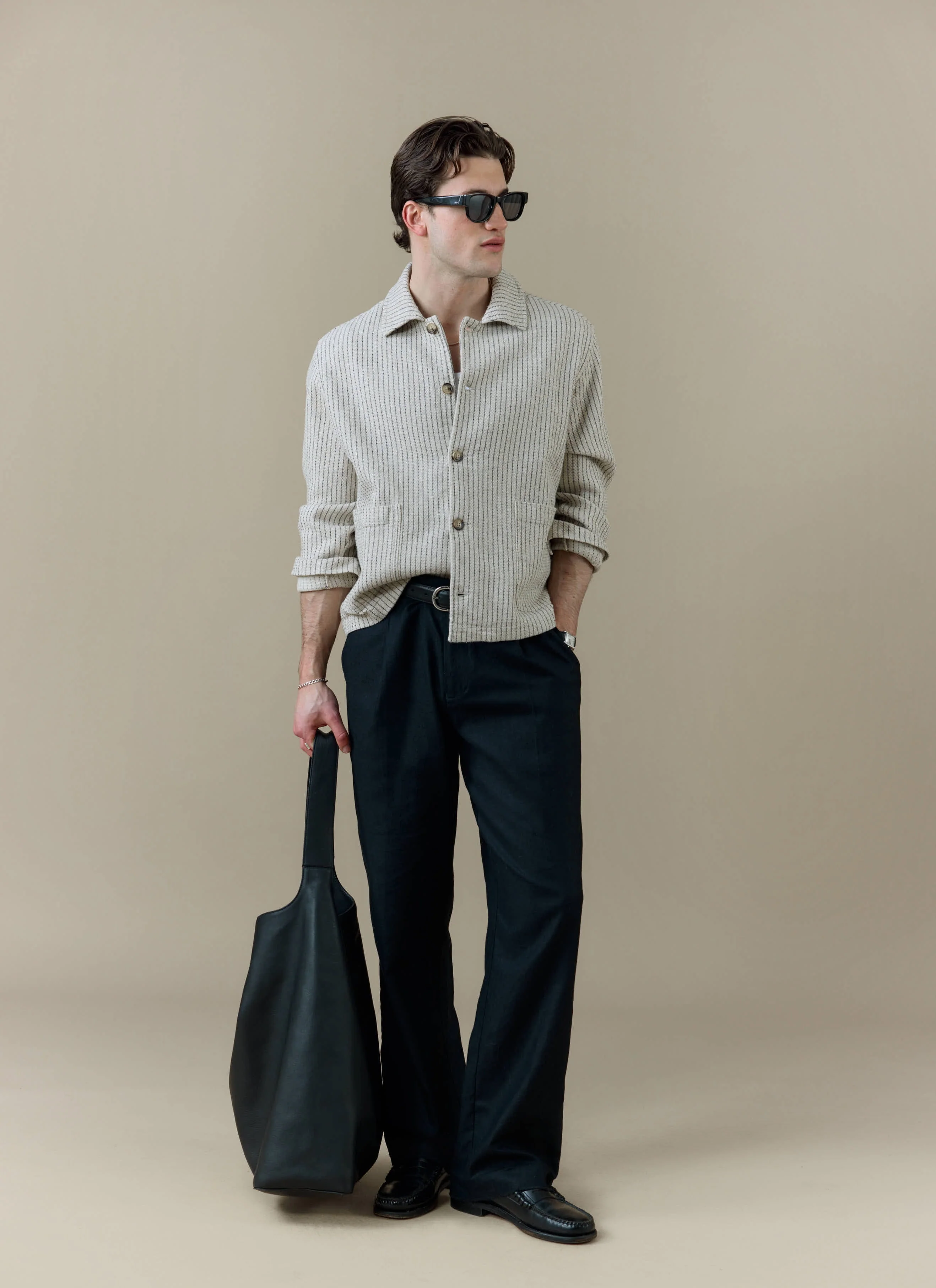 594-sorrento-boxy-overshirt-linen-cream-6.webp Sorrento Boxy Overshirt | Linen | Cream