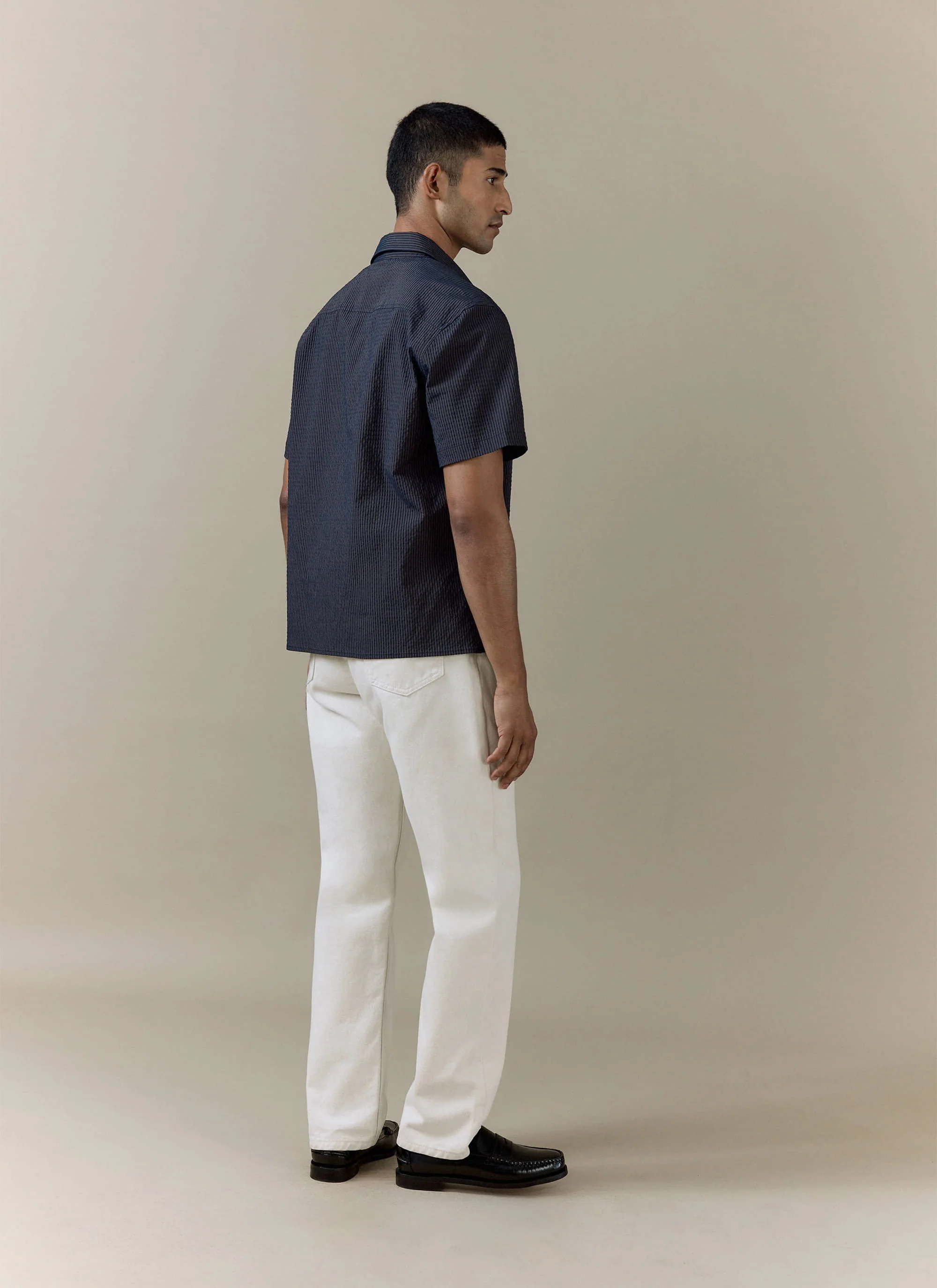 601-rowan-seersucker-boxy-shirt-cotton-navy-stripe-8.webp Rowan Seersucker Boxy Shirt | Cotton | Navy Stripe