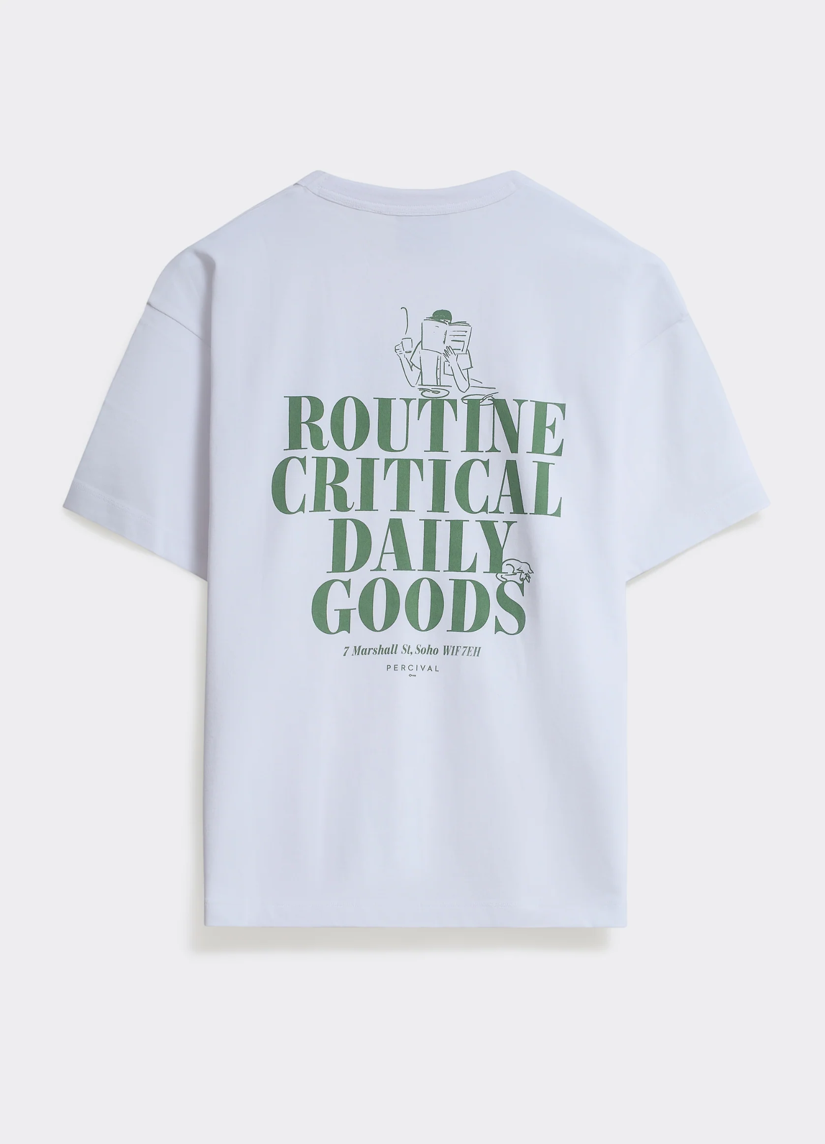 Routine T Shirt | White