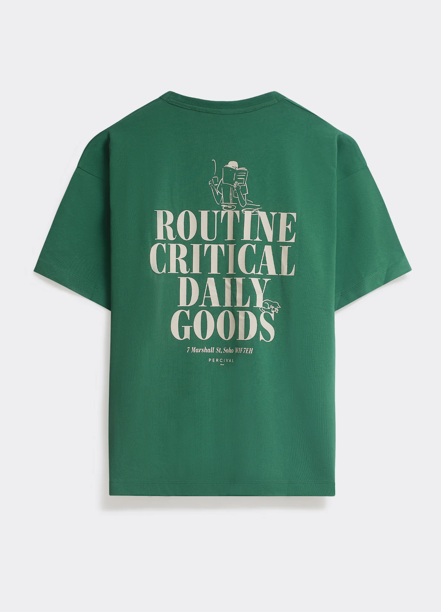 6024-routine-t-shirt-green-1.webp Routine T Shirt | Green