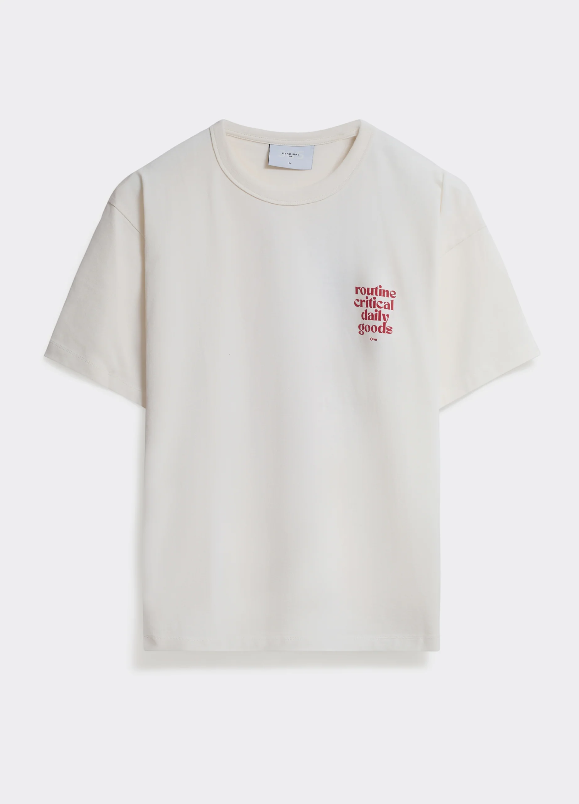 Routine T Shirt | Off White