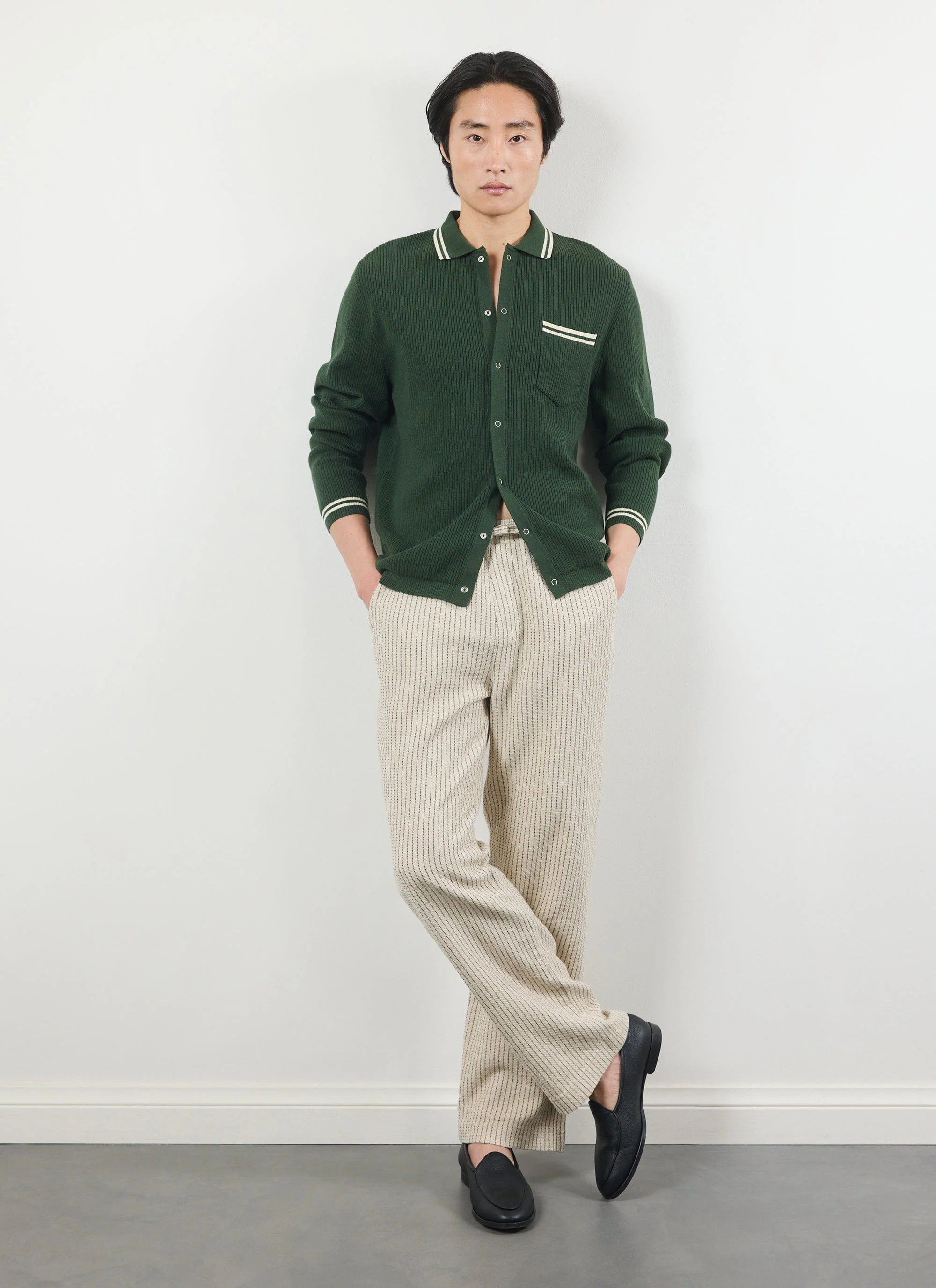 Sorrento Linen Trousers | Cotton Linen | Cream